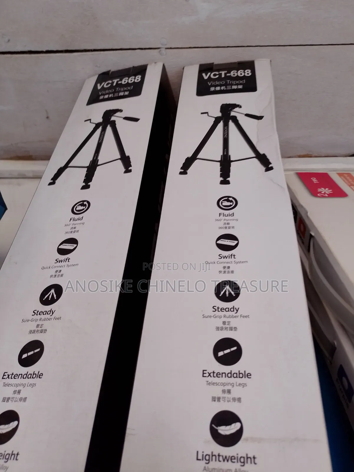 VCT-668 Video Tripod Stand