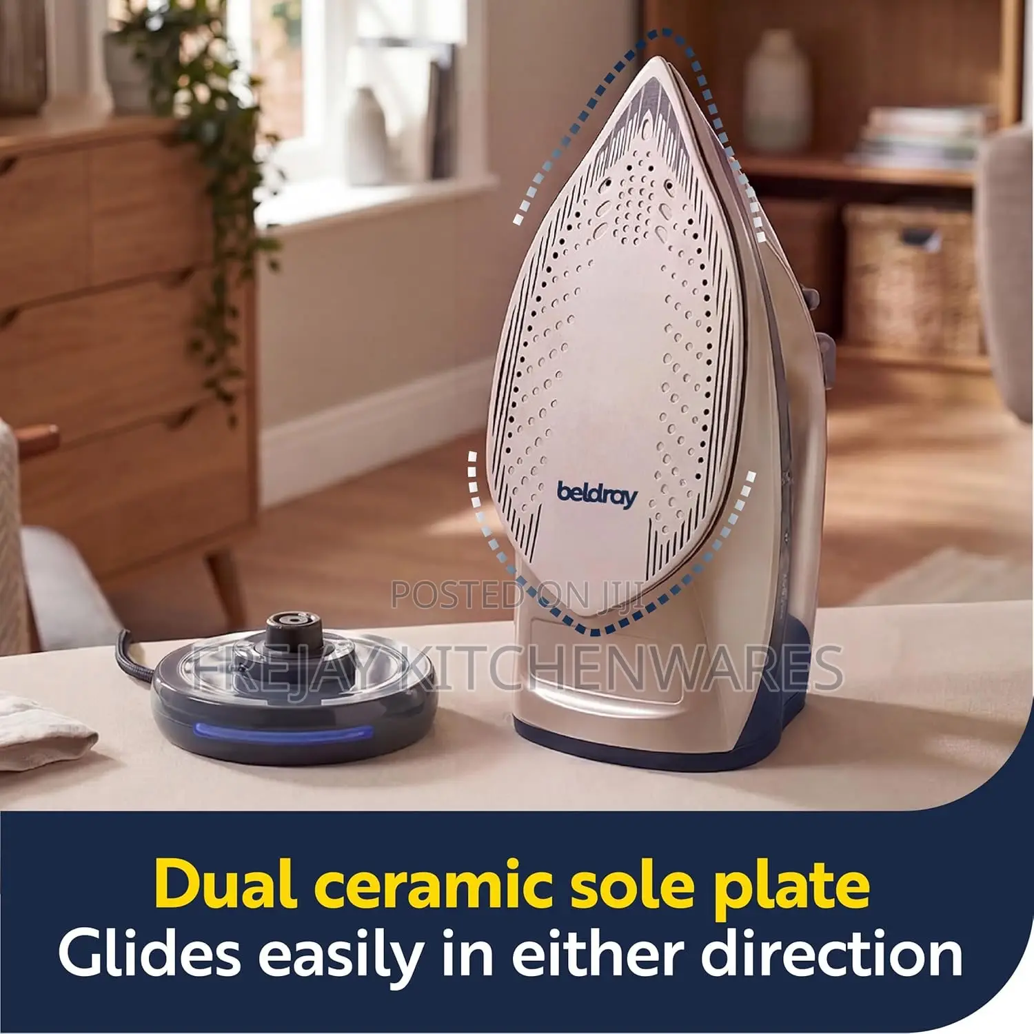 Beldray 2 in 1 Cordless Steam Iron