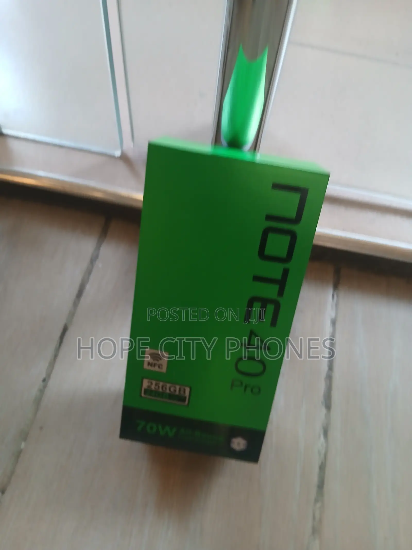 New Infinix Note 40 Pro 256 GB Black