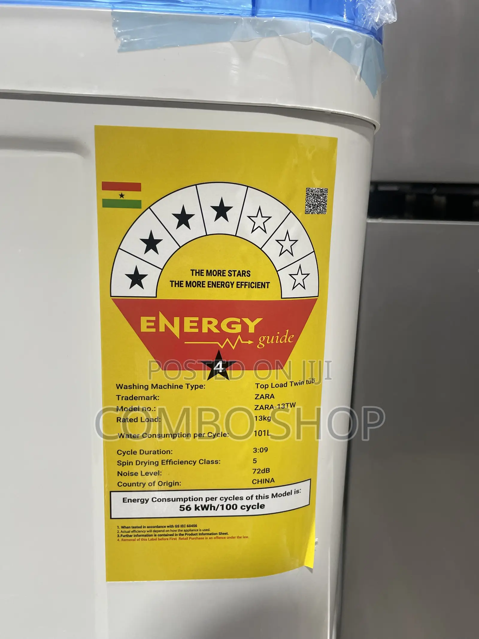 Washing Machine Zara 13kg