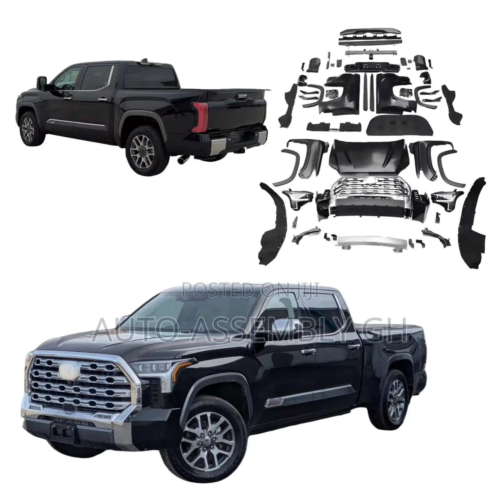 Toyota Tundra 2007-2013,2014-2021 Upgraded to 2025 Body Kit