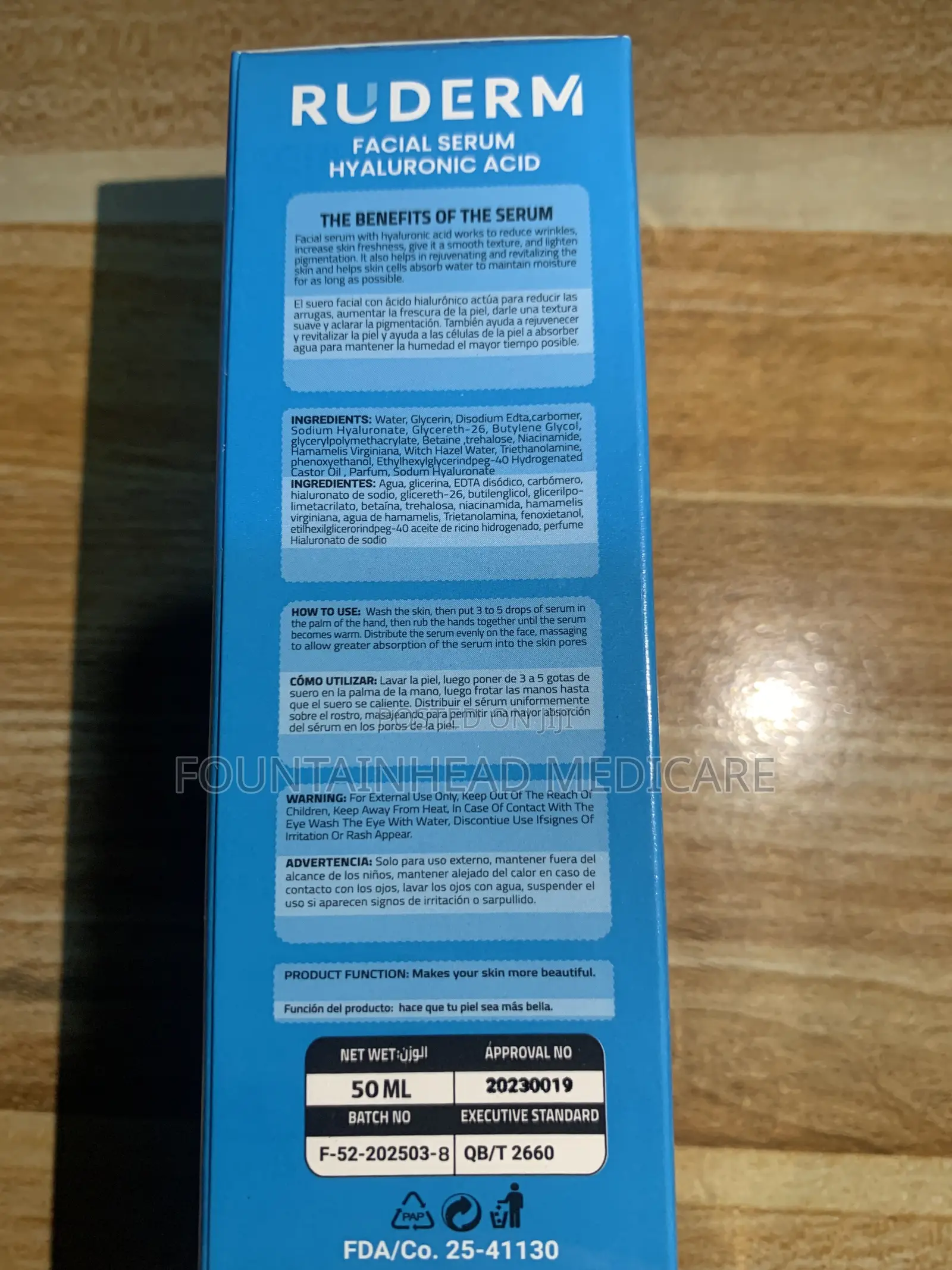 Facial Serum Ruderm