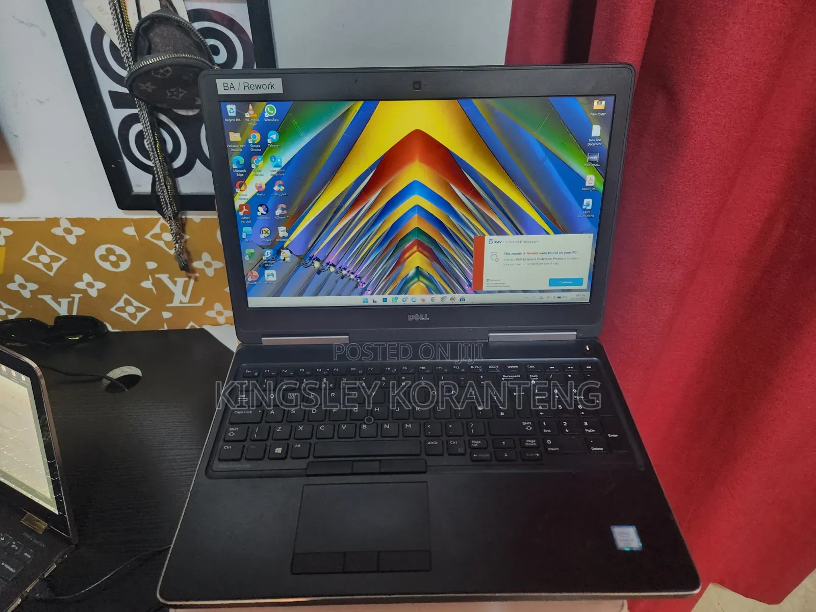Laptop Dell Precision 7520 16GB Intel Core i7 HDD 256GB
