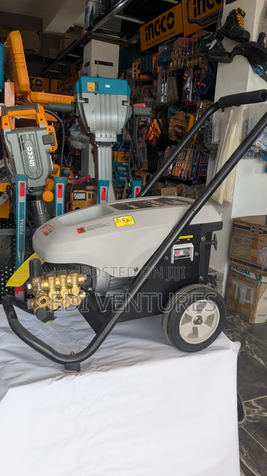 NRG Electric Hogh Pressure Washer 3.7kw 180 Bar 220v
