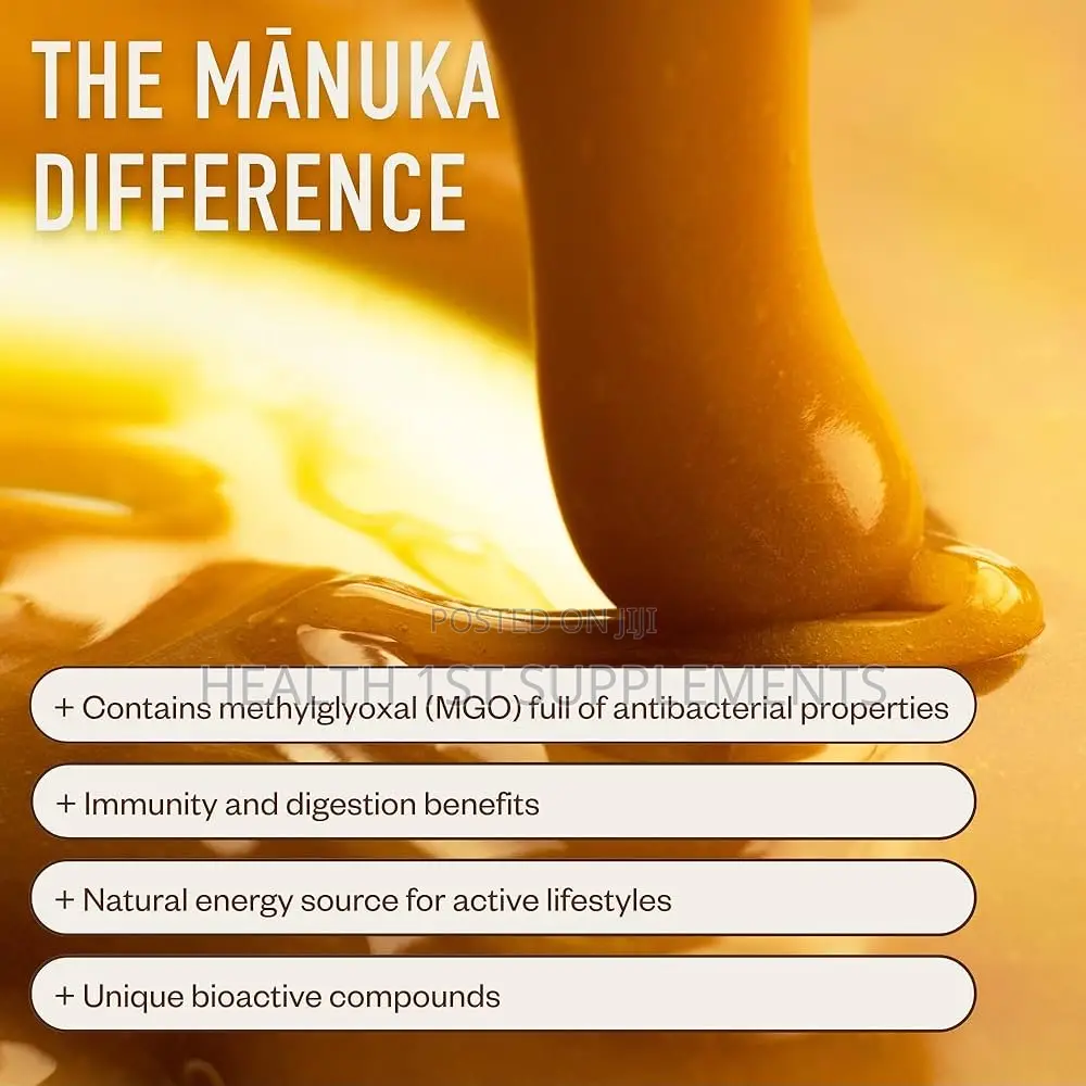 Egmont, Manuka Honey, Medical Grade, Umf 20+, Mgo 830+, 250g