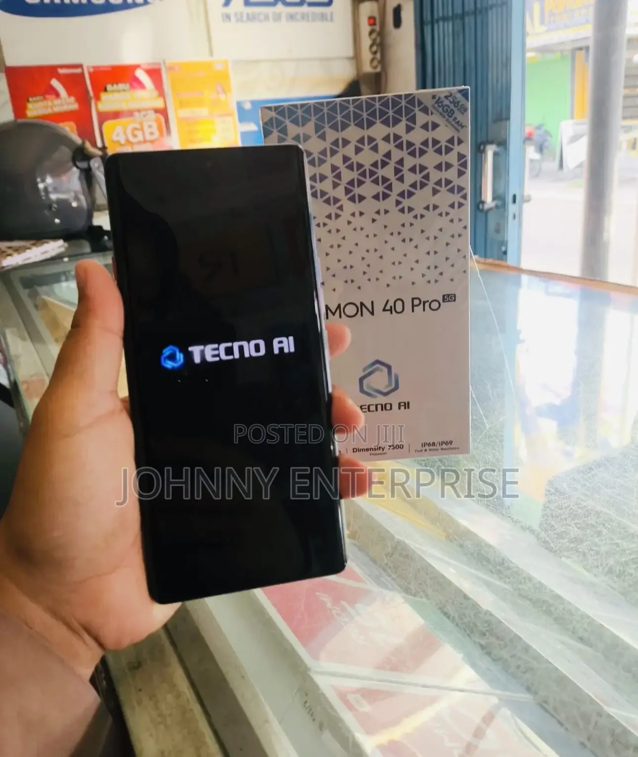 New Tecno Camon 40 Pro 5G 256 GB Gray