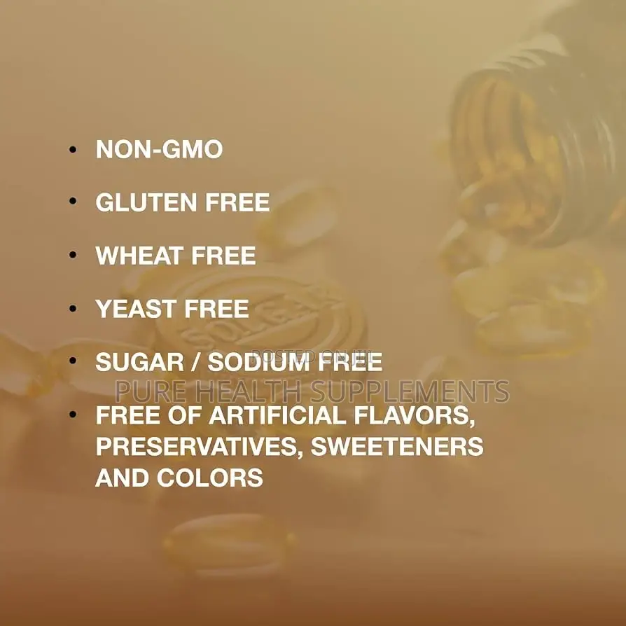 Omega-3, 950 Mg, Brain, Heart, Eye, Nerve Joint Health, 50 Softgels
