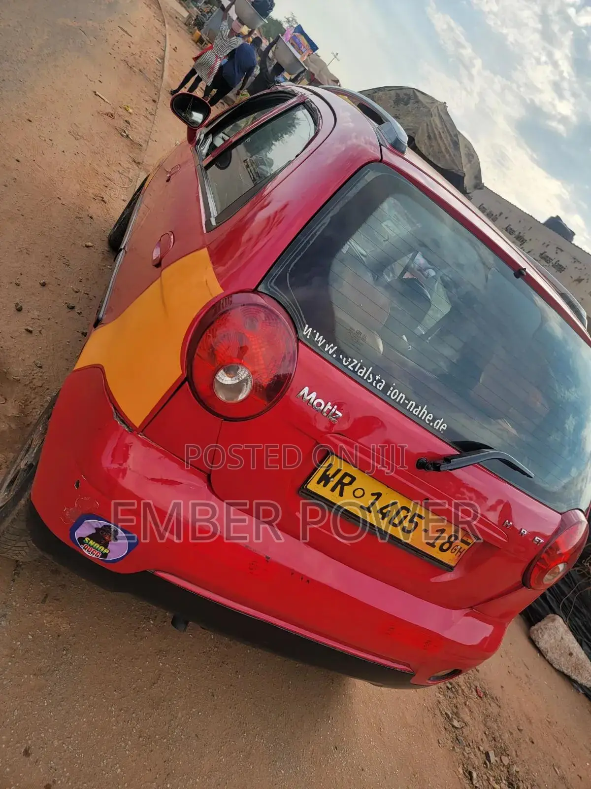 Chevrolet Matiz 2010 Red