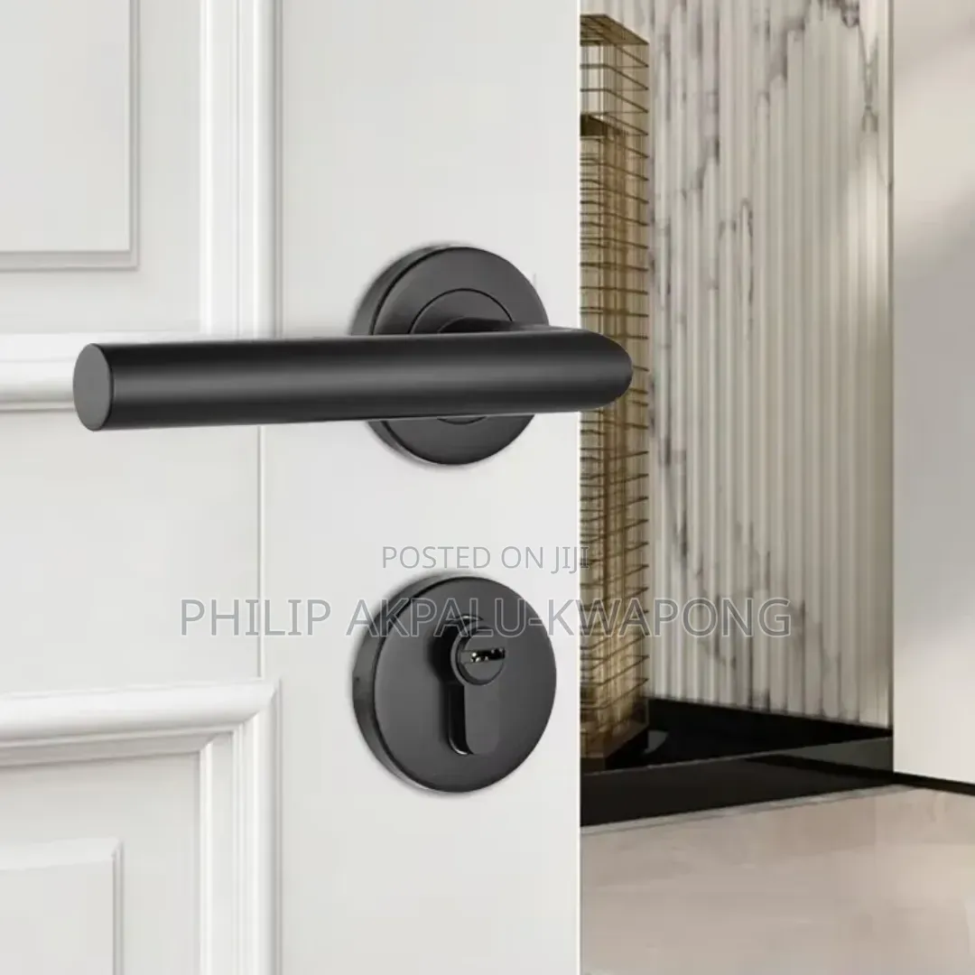 Door Locks Kenyos Matt Black