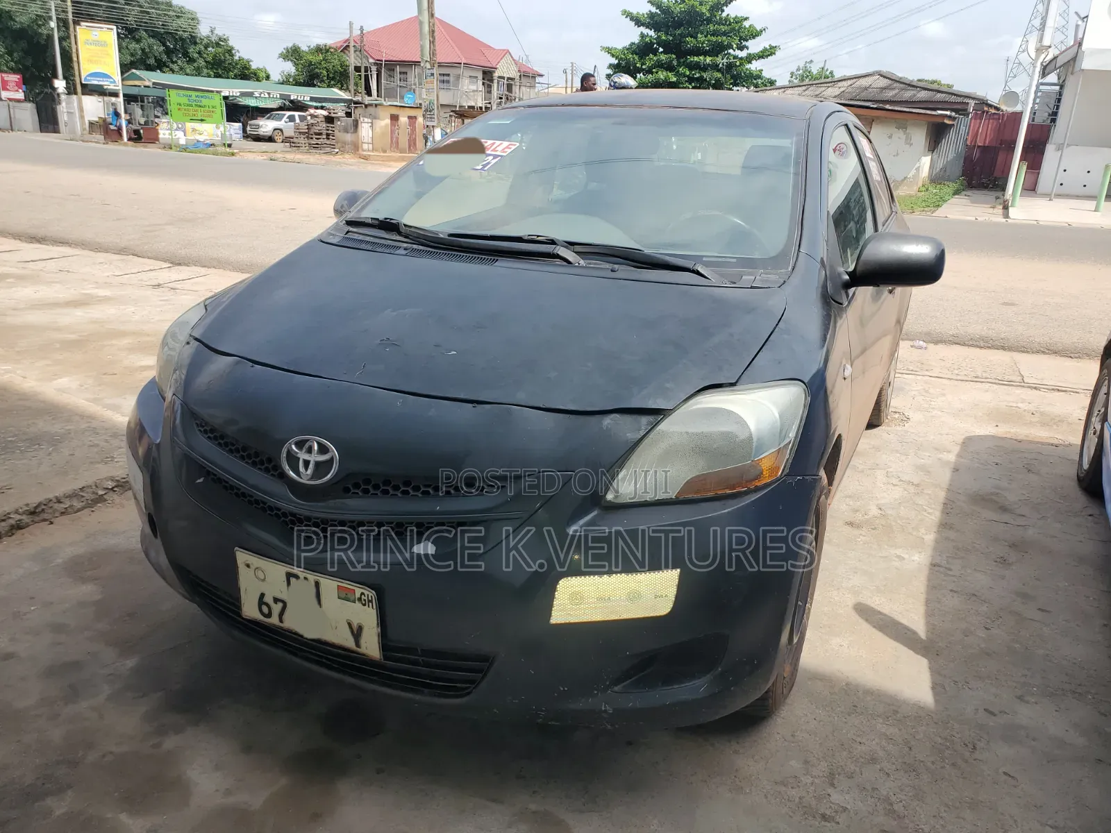 Toyota Yaris 1.5 2008 Black