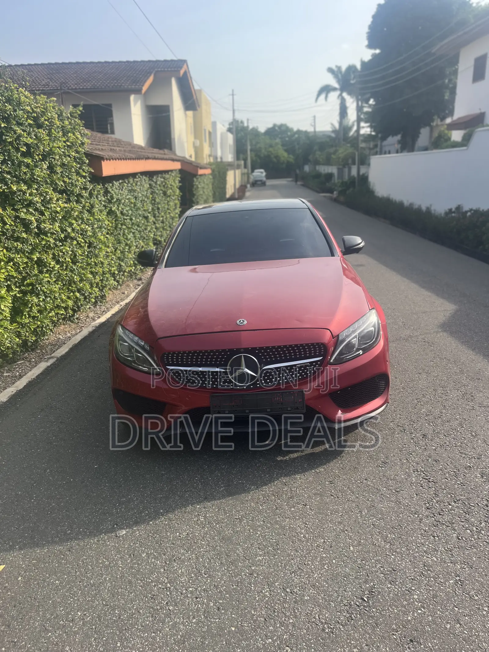 Mercedes-Benz C43 4Matic Sedan AWD (3.0L V6 9AM) 2018 Red