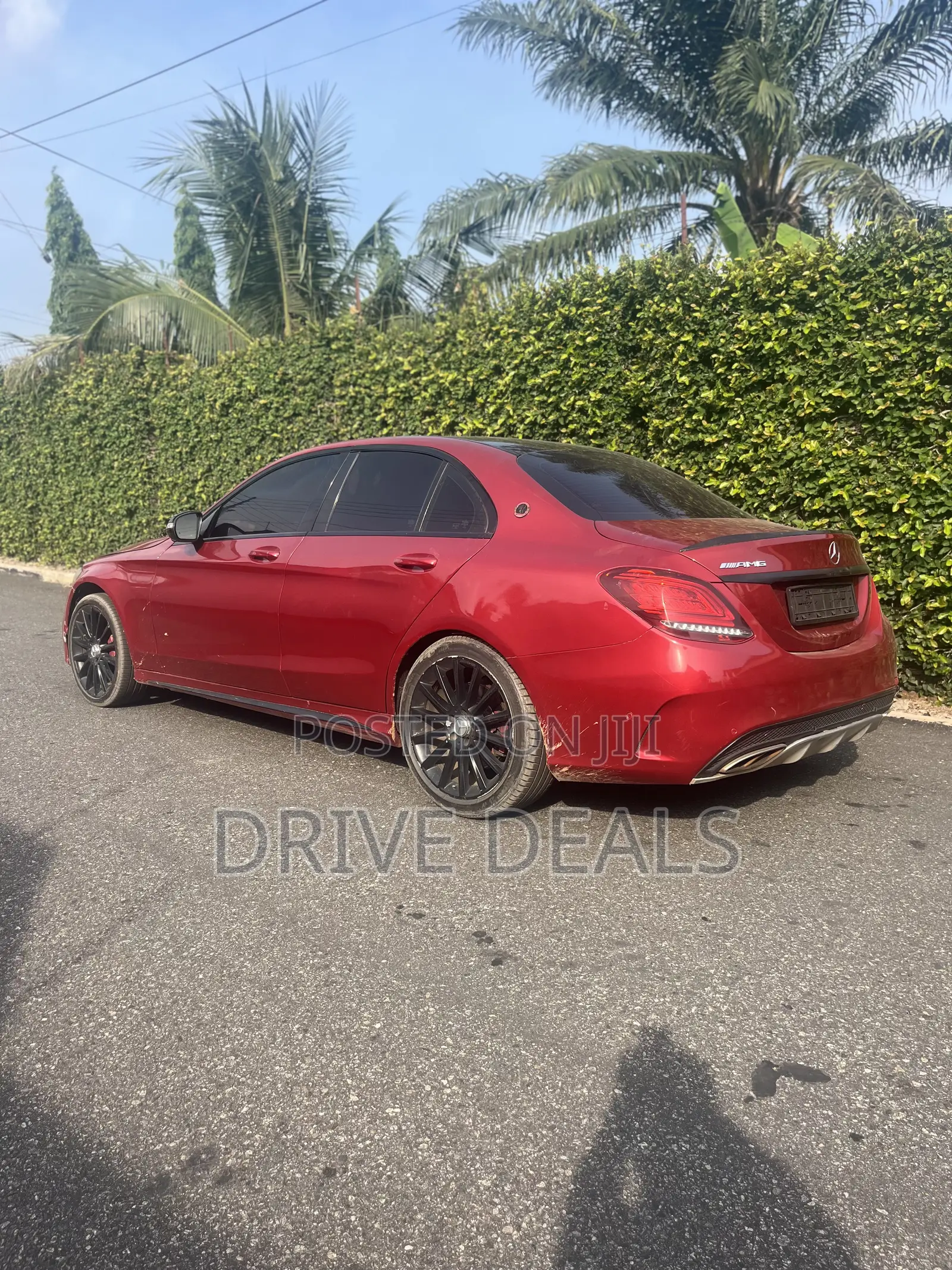 Mercedes-Benz C43 4Matic Sedan AWD (3.0L V6 9AM) 2018 Red