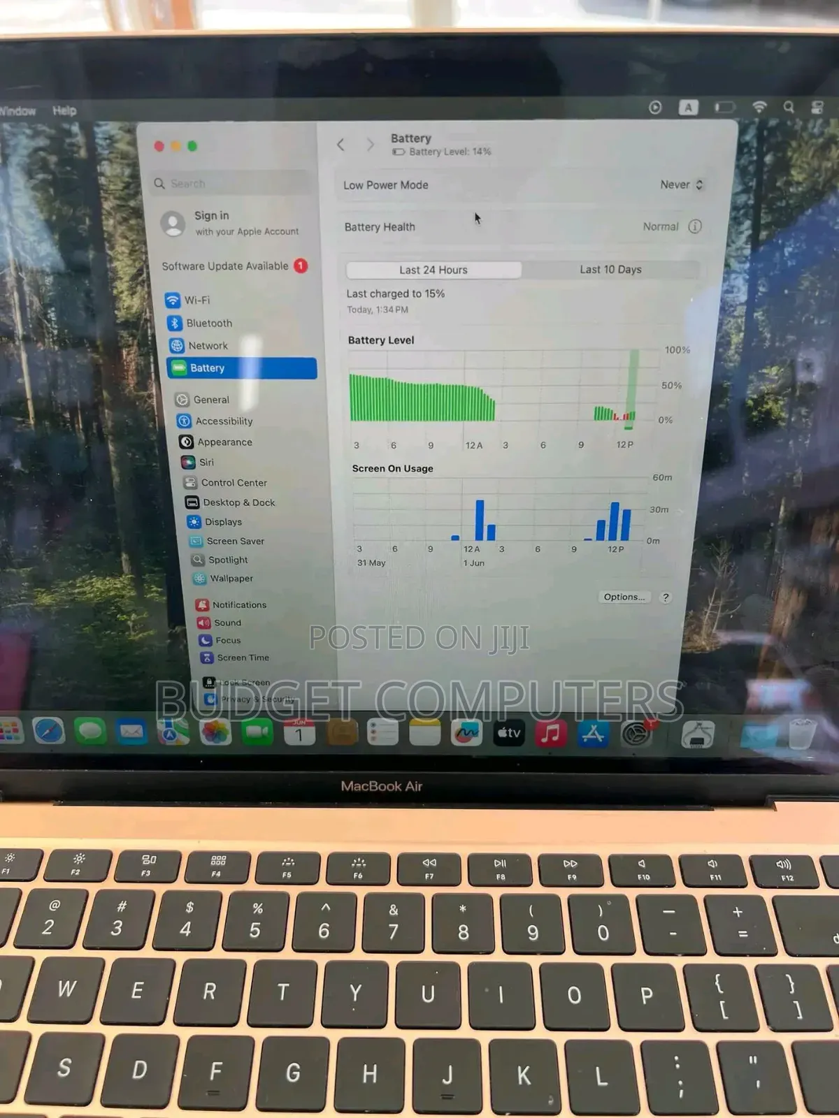 Laptop Apple MacBook Air 8GB Intel Core i3 SSD 256GB