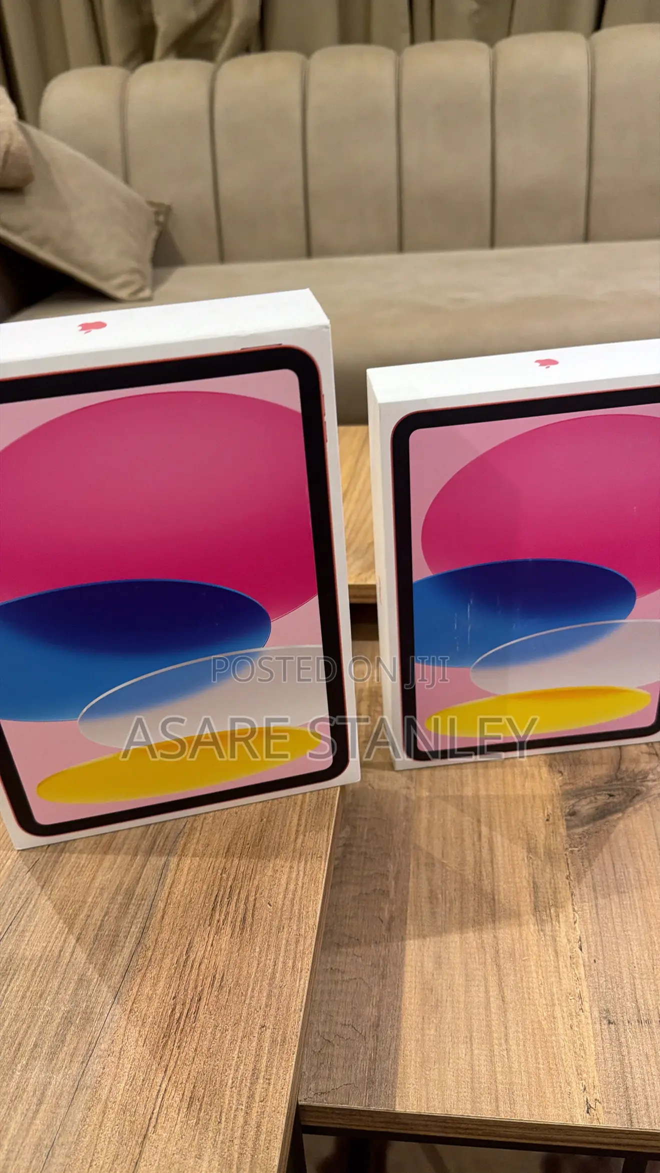 New Apple iPad (2025) 256 GB Pink