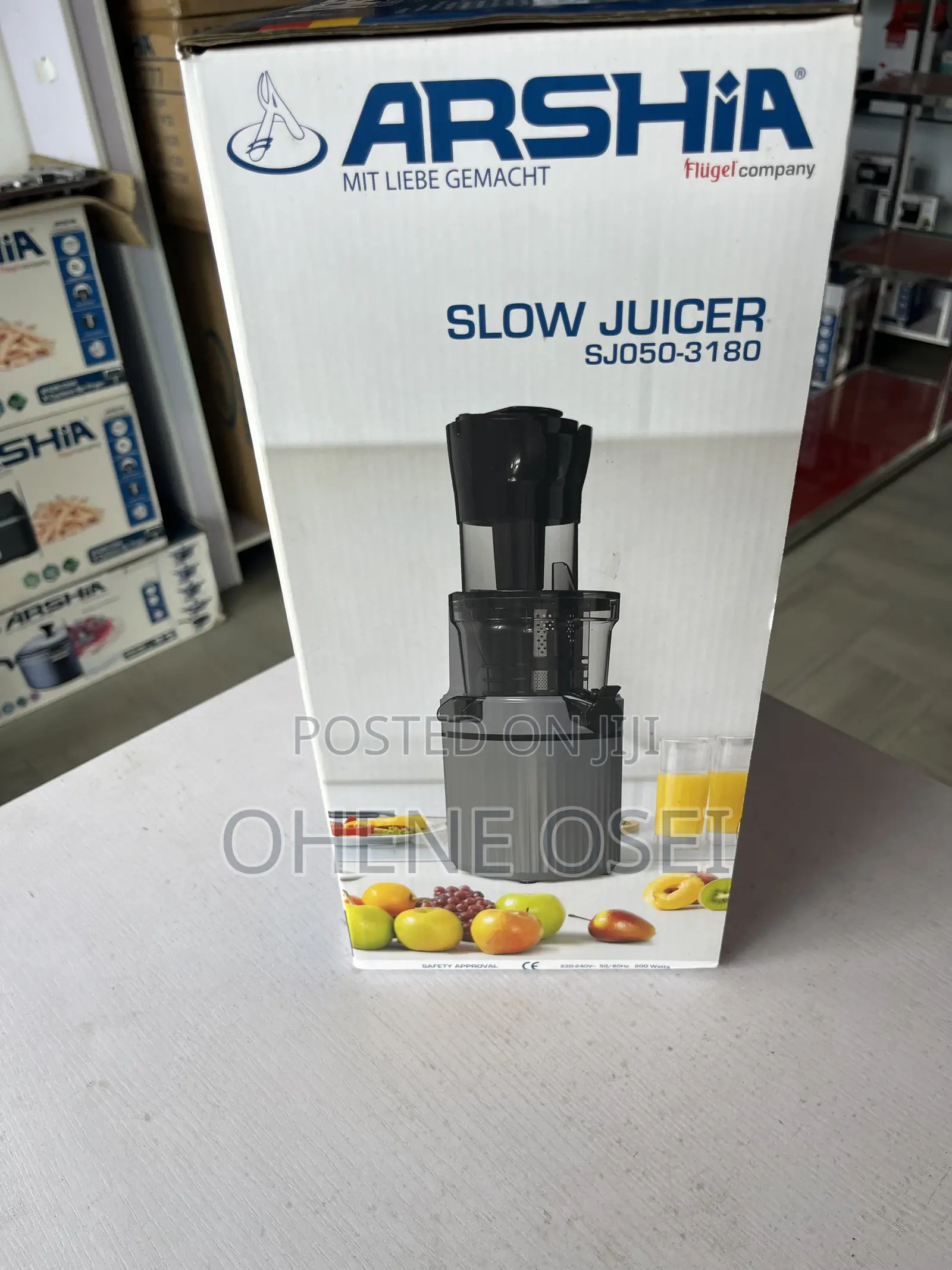 Arshia Slow Juicer 200w