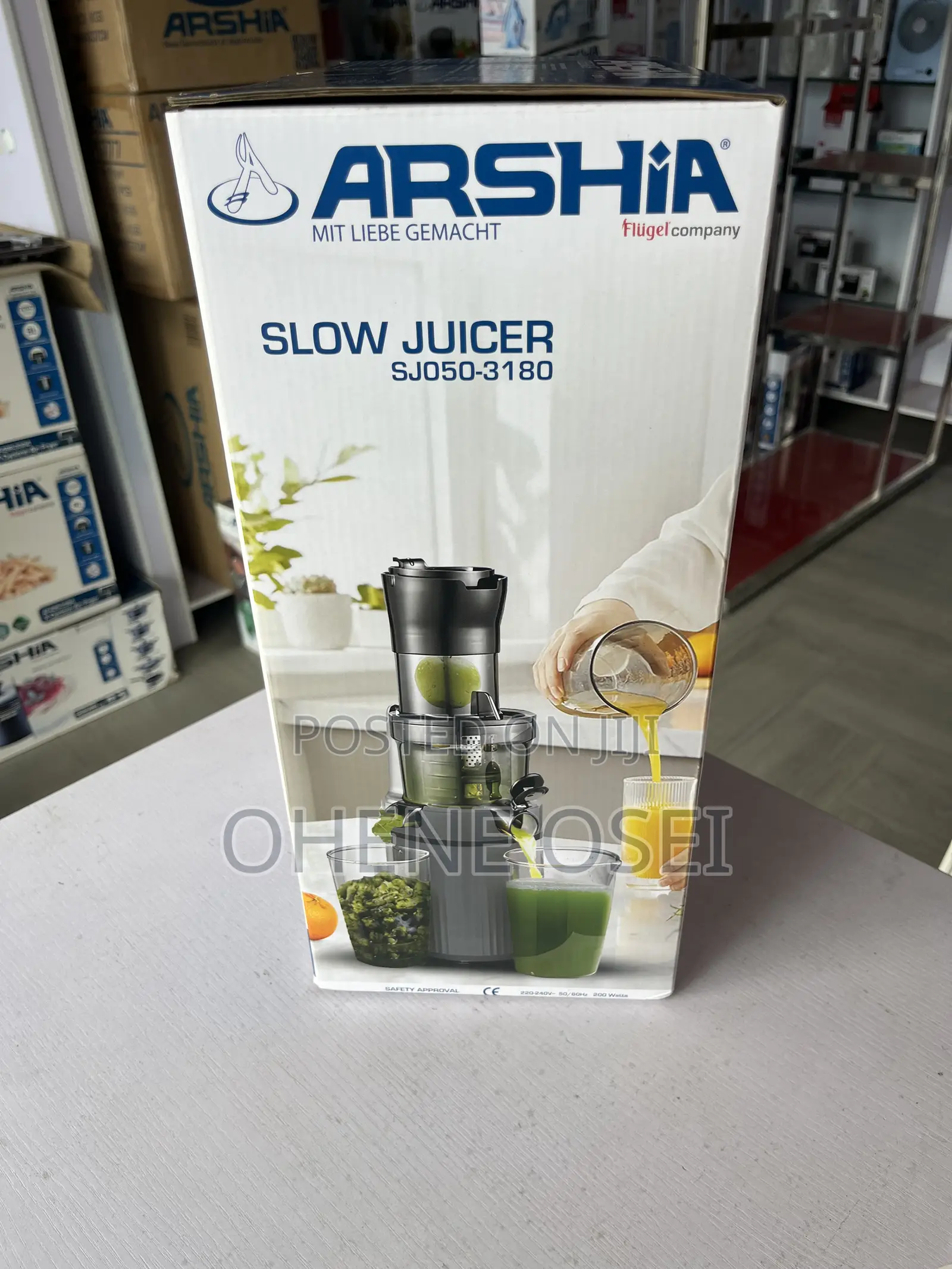 Arshia Slow Juicer 200w