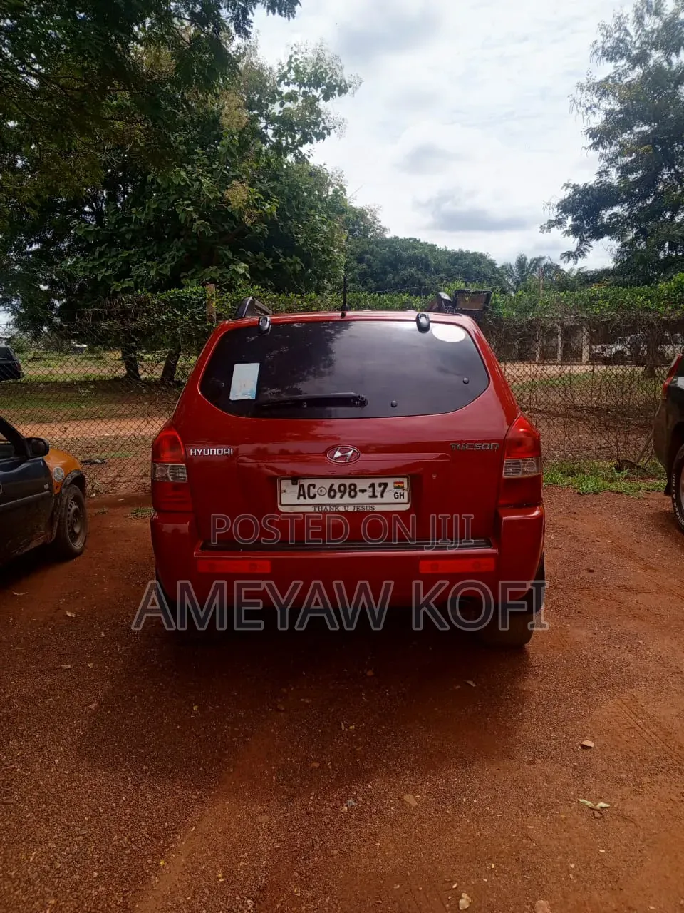 Hyundai Tucson Limited w/XM FWD 2008 Red