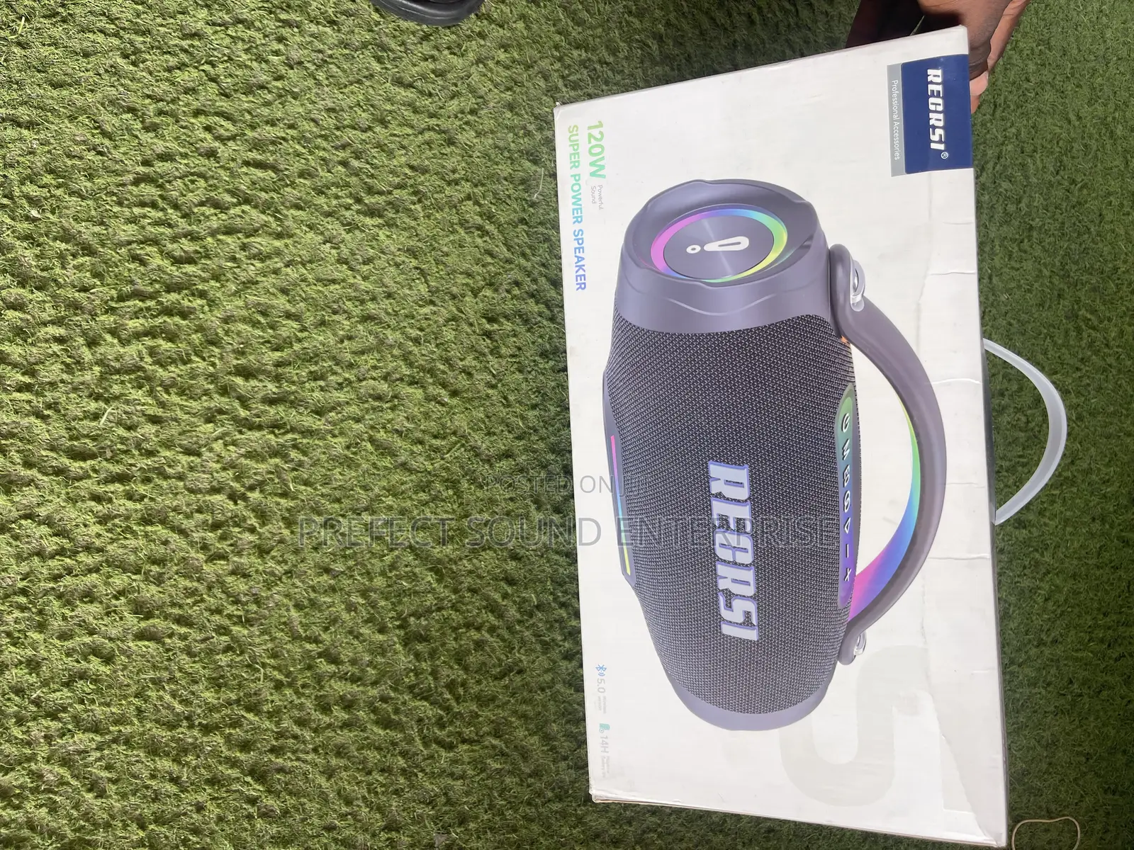 Recrsi Portable Bluetooth Speaker With Wireless Connectivity