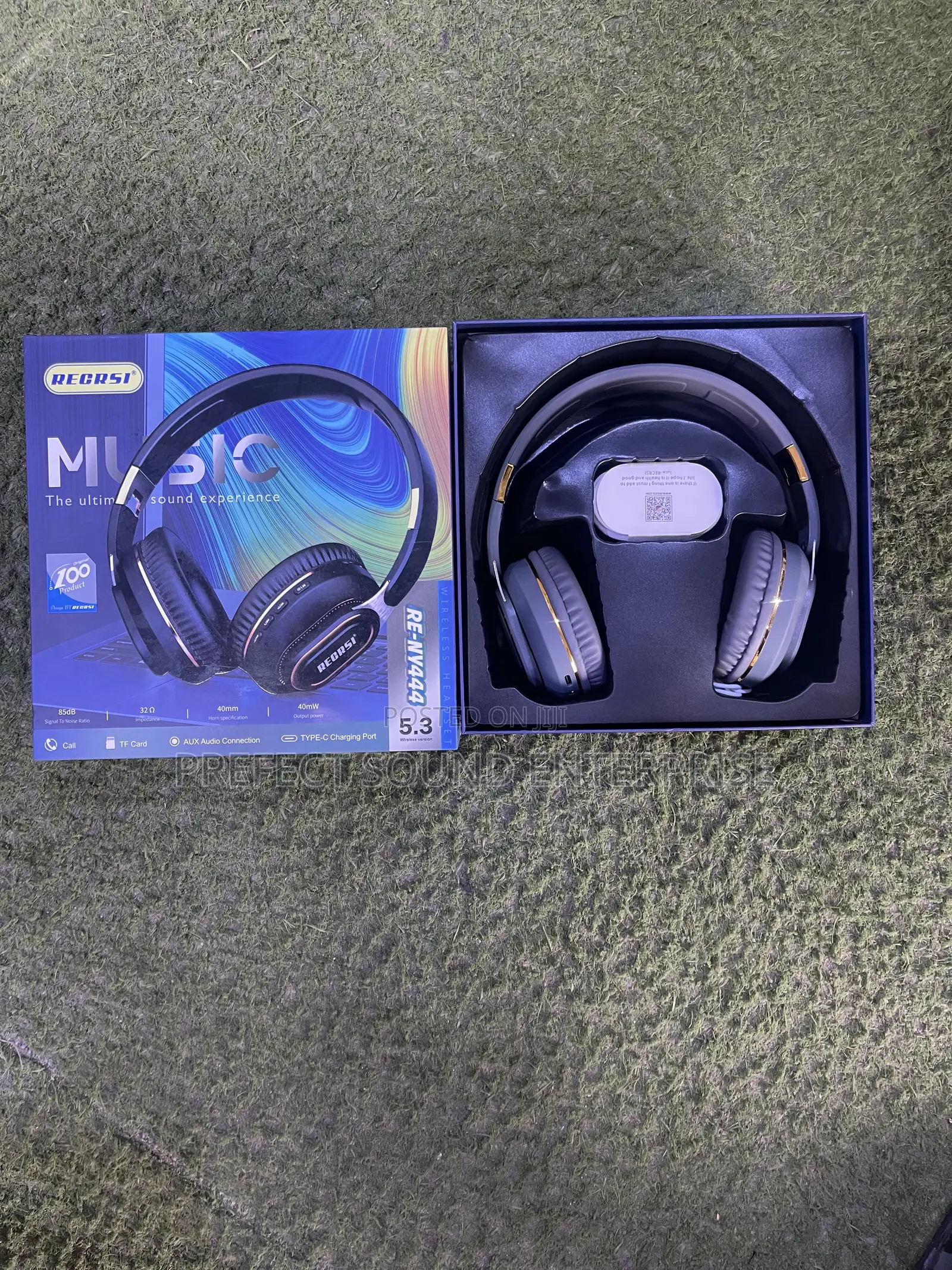 Recrsi Re-Ny444 Wireless Bluetooth Headset