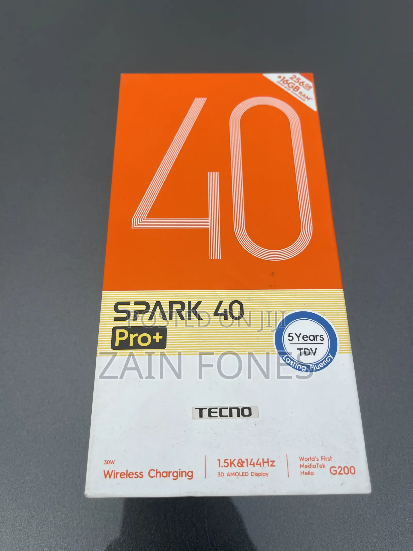 New Tecno Spark 40 Pro+ 256 GB Blue