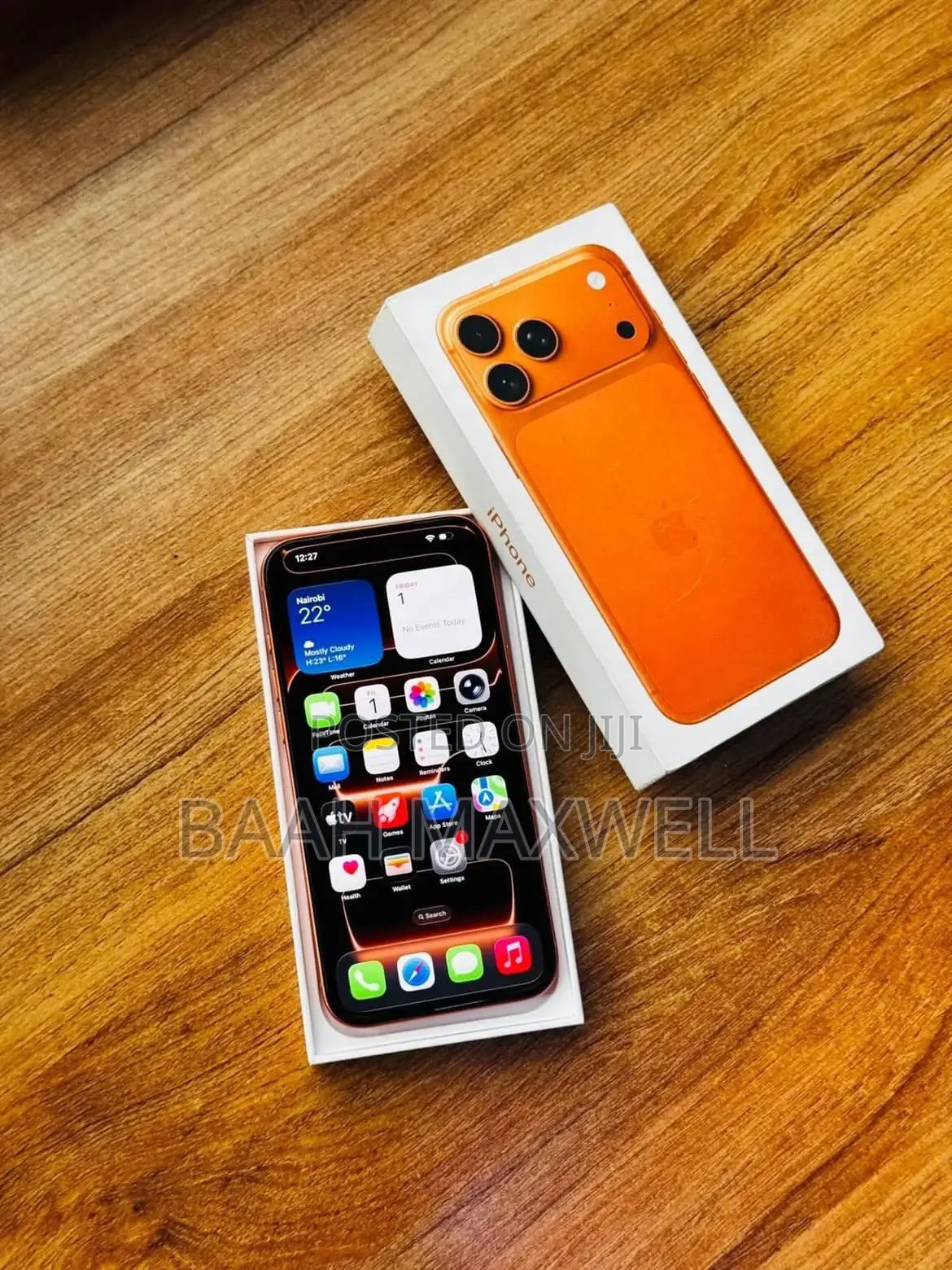 New Apple iPhone 17 Pro Max 256 GB Orange