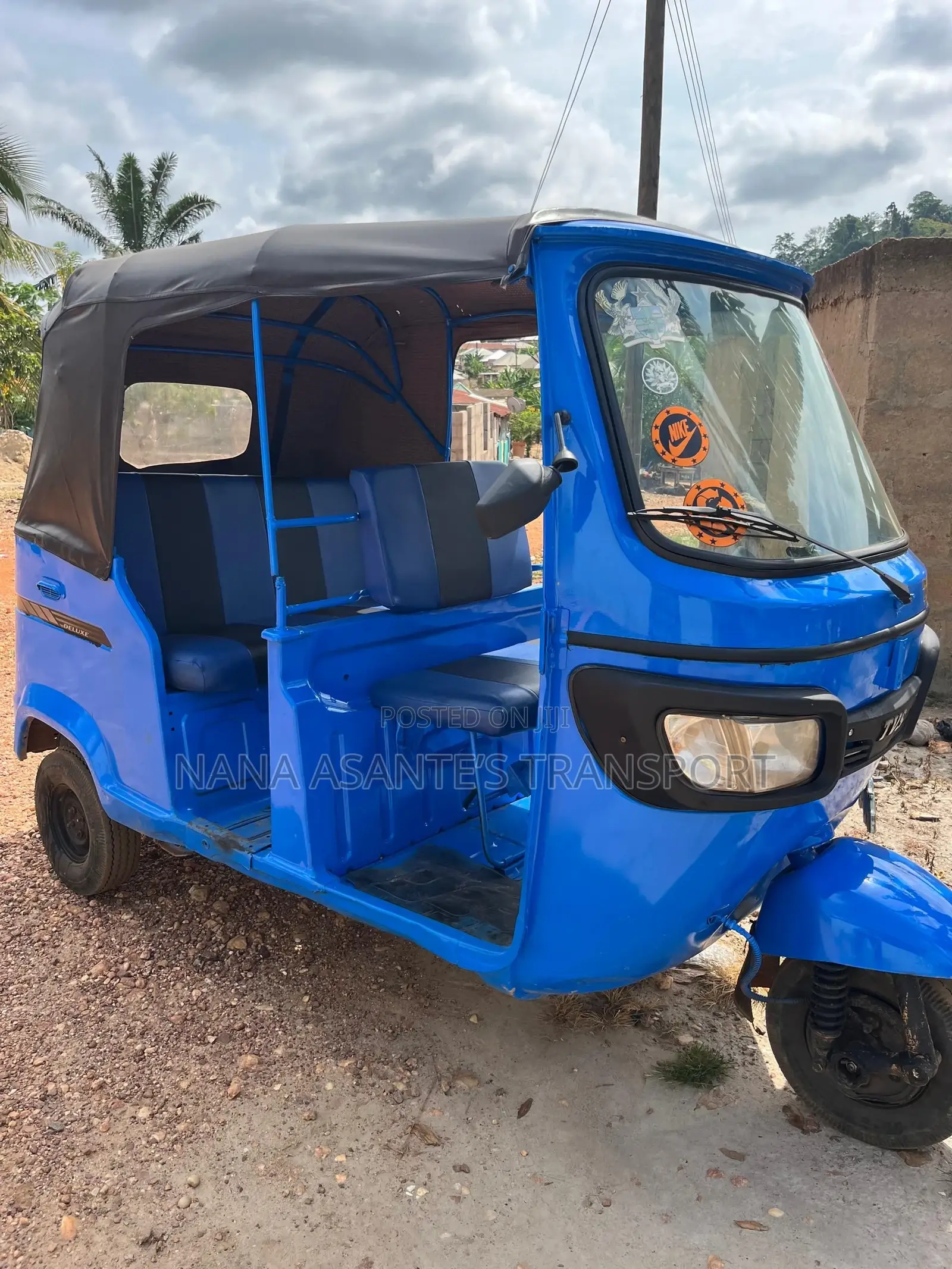 TVS King Deluxe Plus iTouch Start 2024 Blue