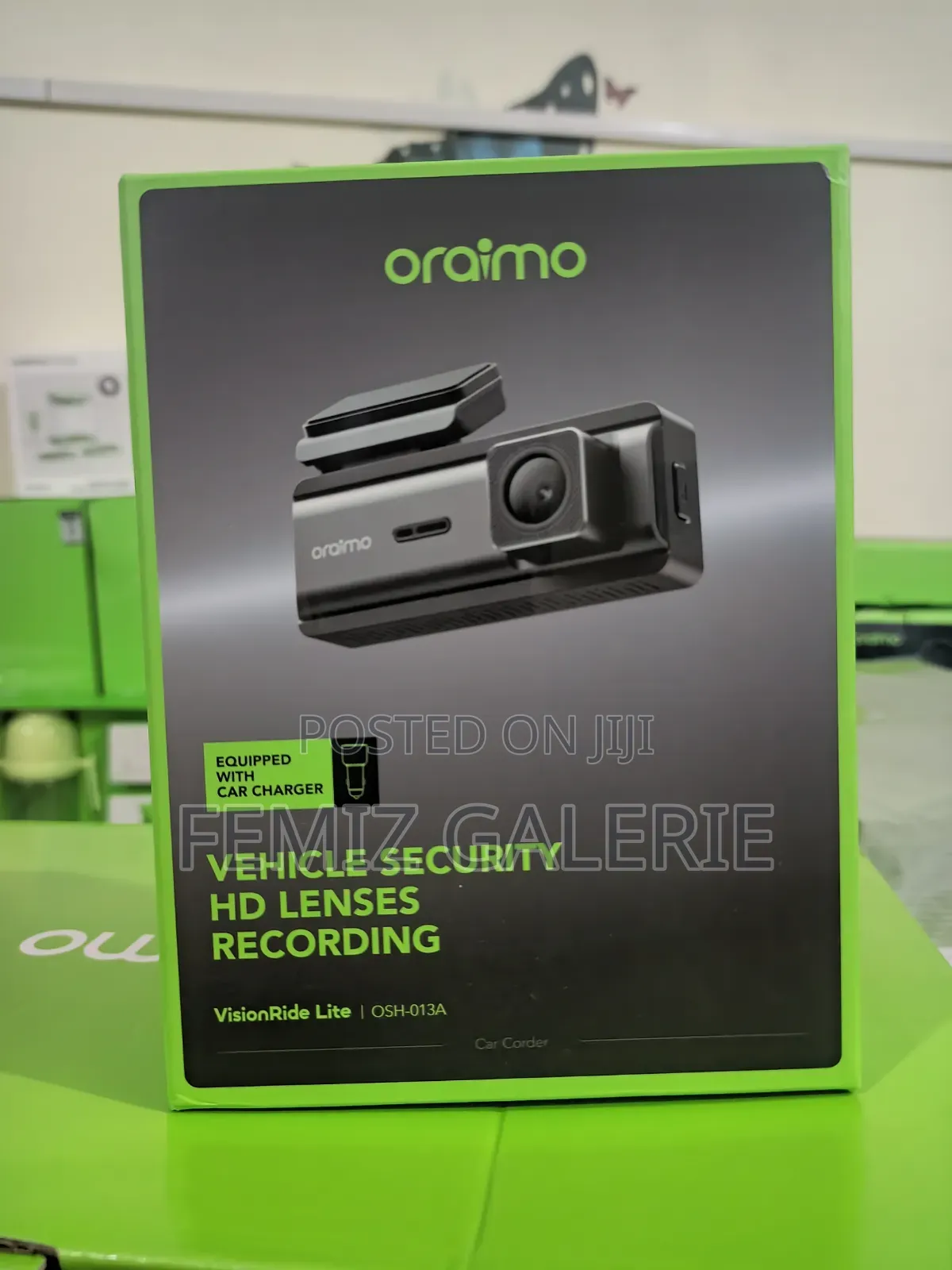 Oraimo Visionride Lite Hd Recording Safe Guard Car Corder