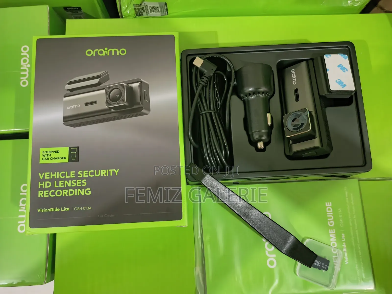 Oraimo Visionride Lite Hd Recording Safe Guard Car Corder