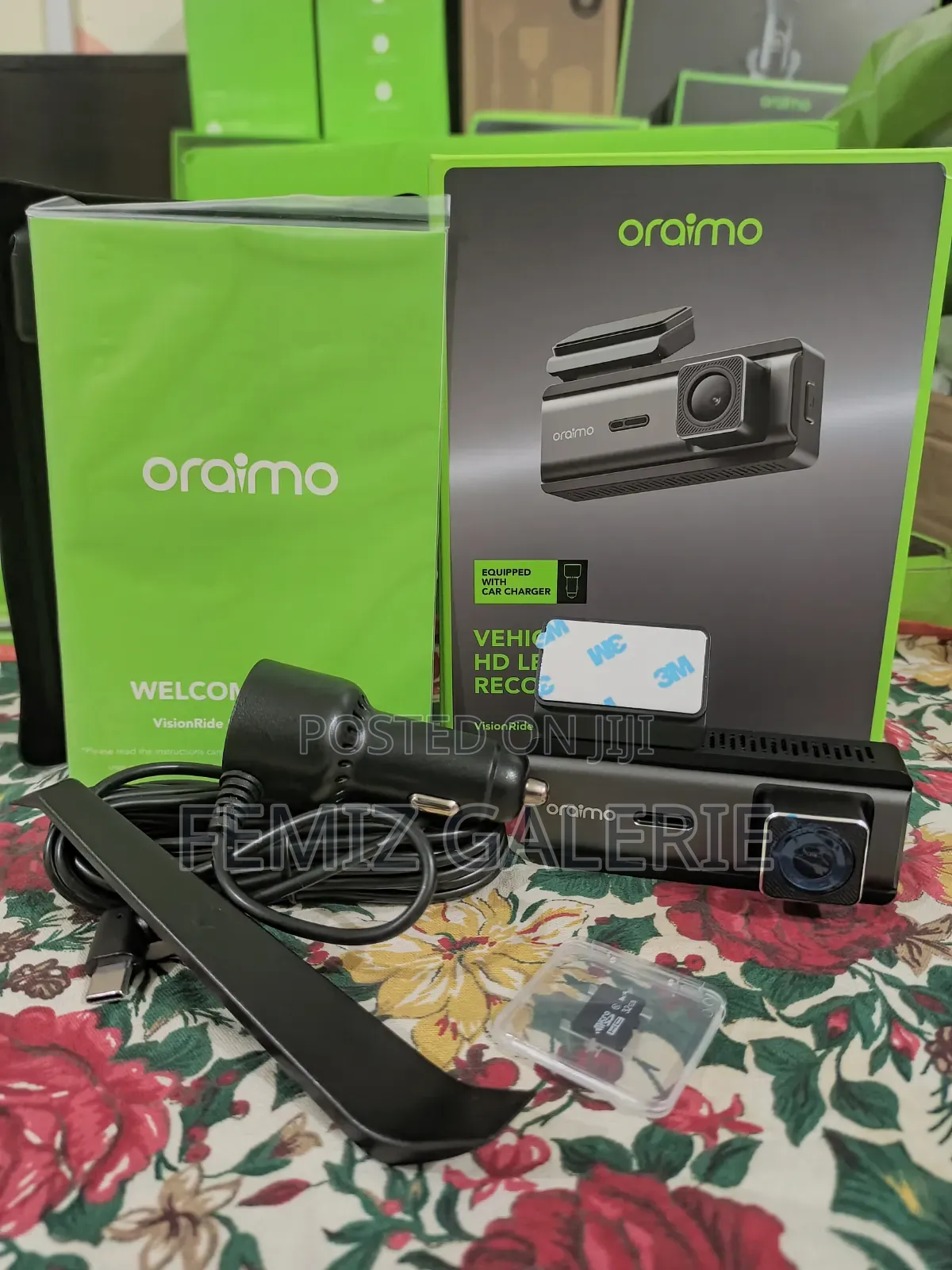 Oraimo Visionride Lite Hd Recording Safe Guard Car Corder