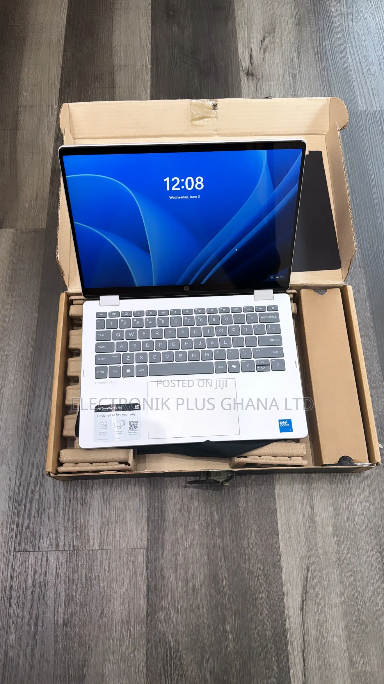 New Laptop HP OmniBook 5 Flip 14-fp0023dx 16GB Intel Core 7 SSD 512GB