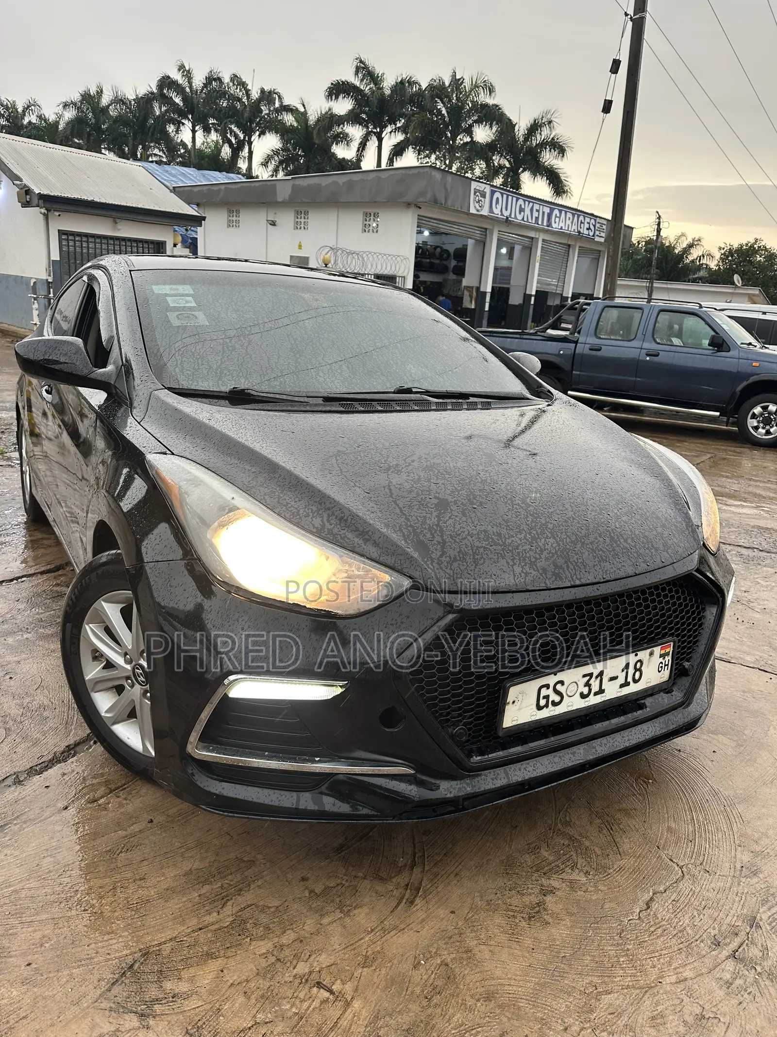 Hyundai Elantra SE 4dr Sedan (1.8L 4cyl 6M) 2015 Black
