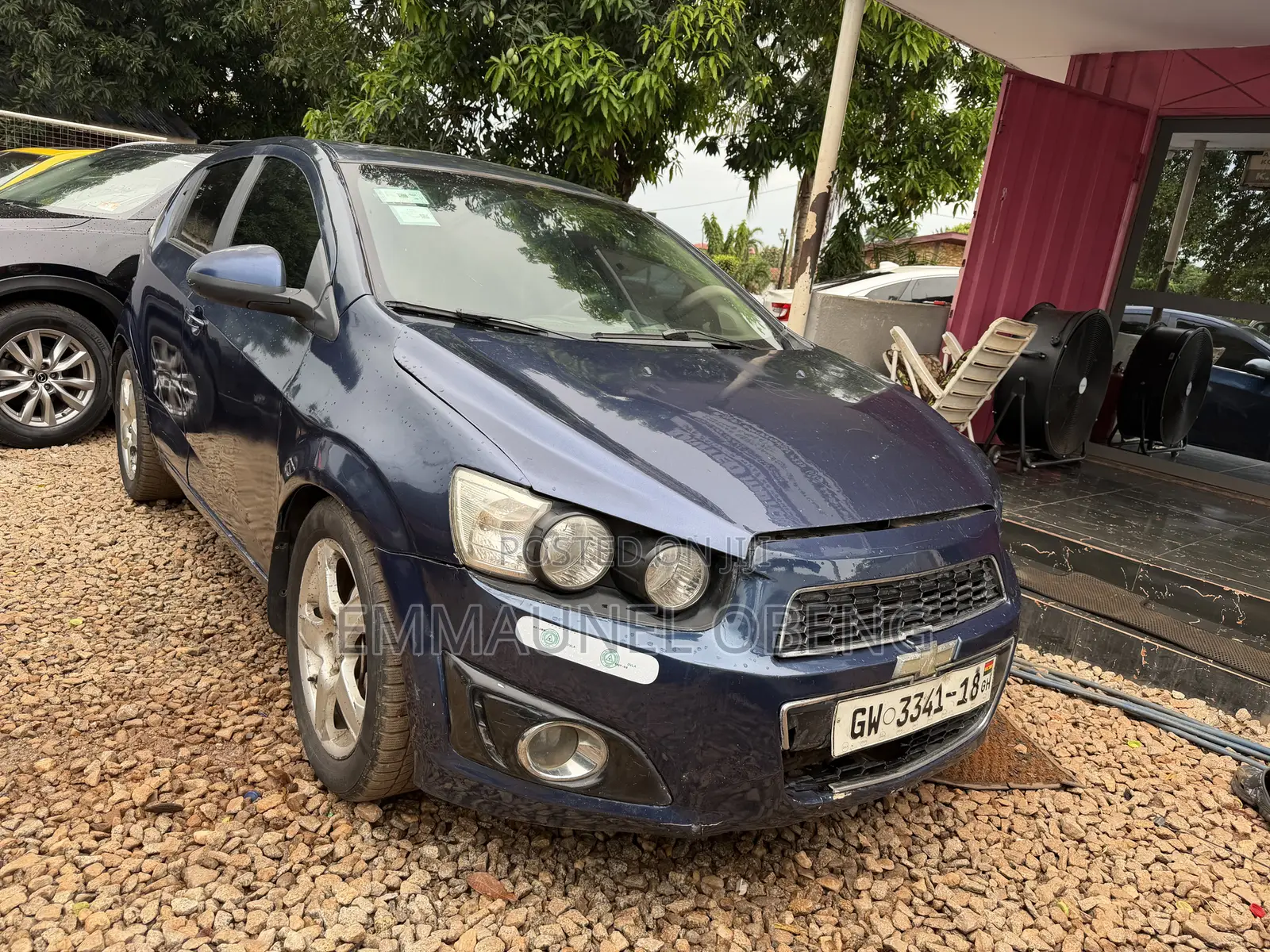 Chevrolet Sonic 2014 Blue