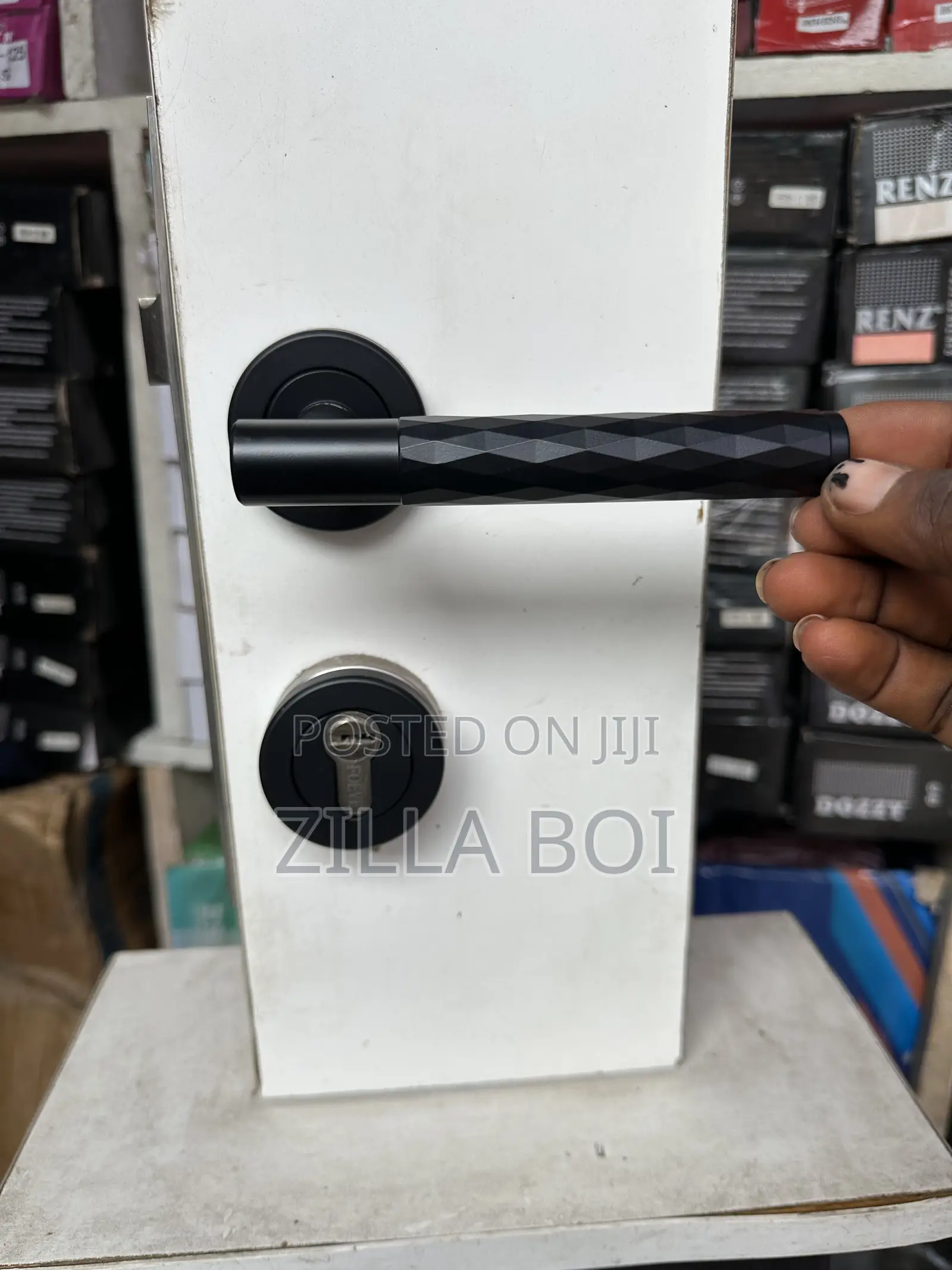Black Seperate Lock