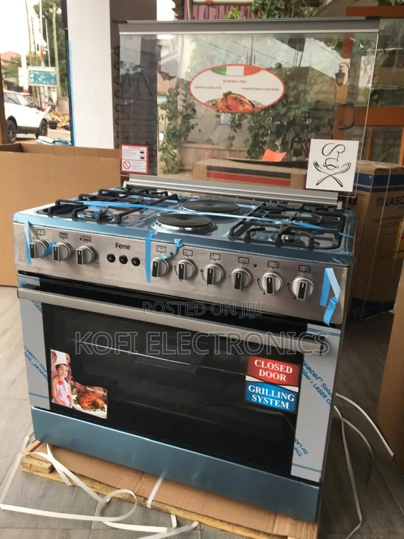 Ferre 60x90 Heavy-Duty Gas Cooker With Oven