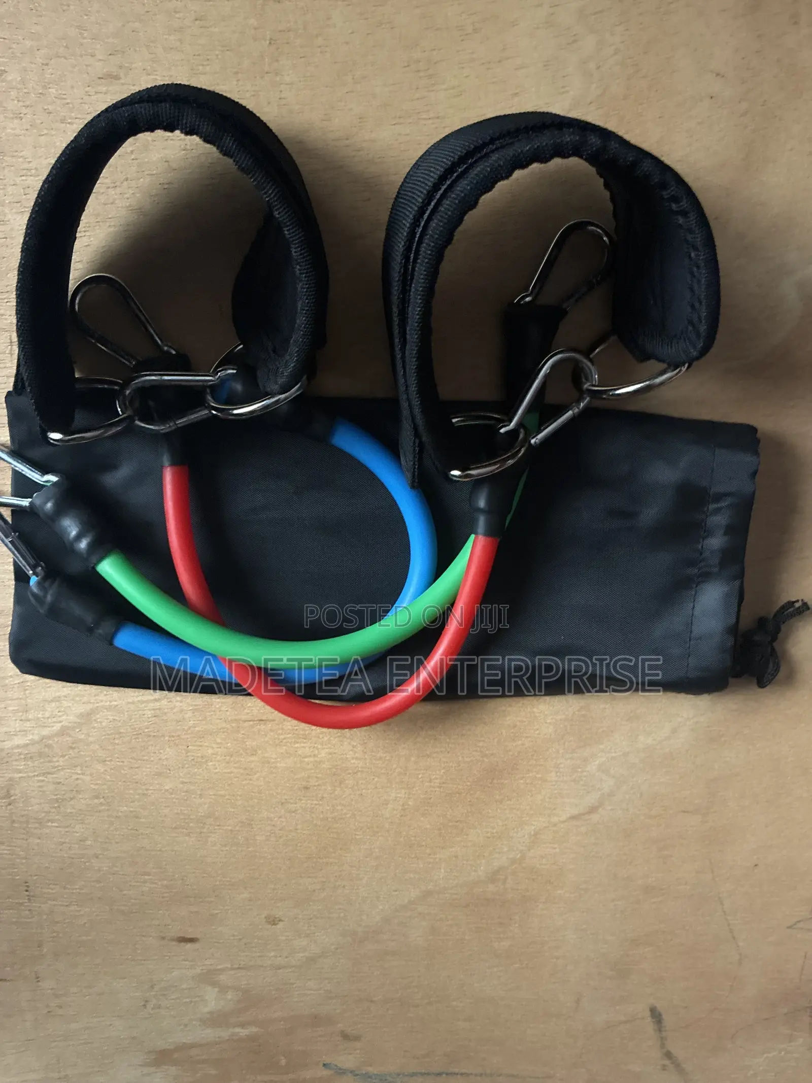Ankle Straps With 3 Free Resistance Tubes