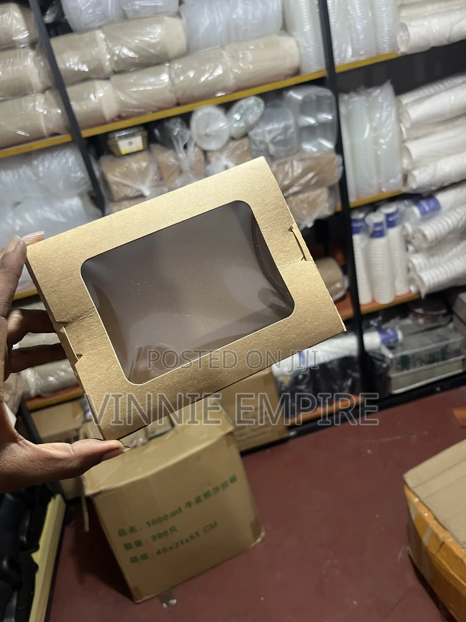 500ml Transparent Window Lunch Box