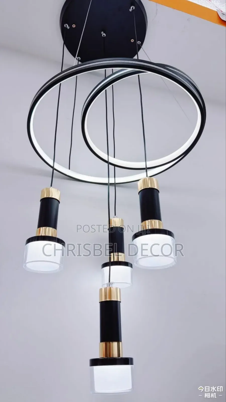 Modern Chandelier . Three Color Changeable