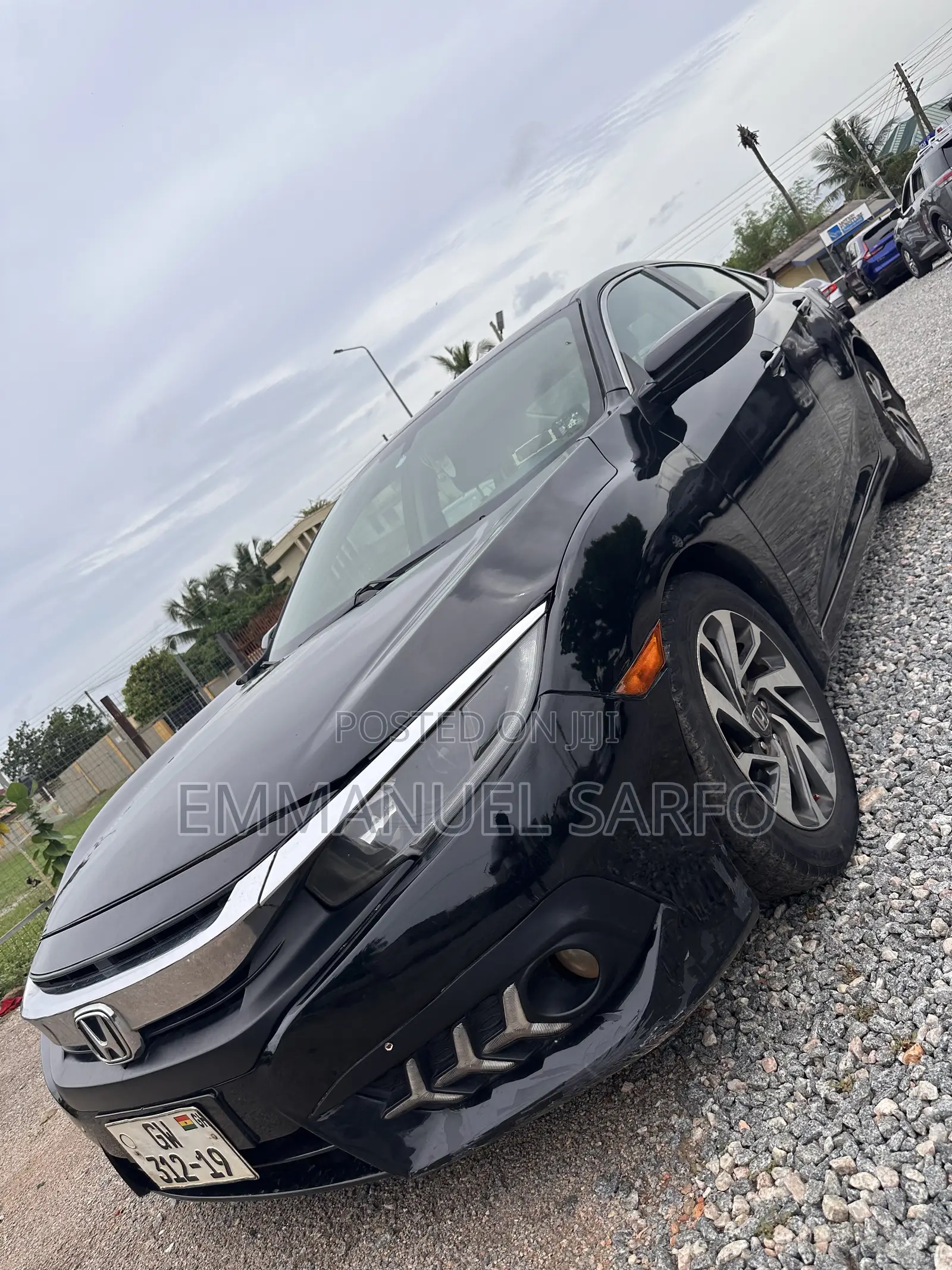 Honda Civic EX 4dr Sedan (2.0L 4cyl) 2017 Black