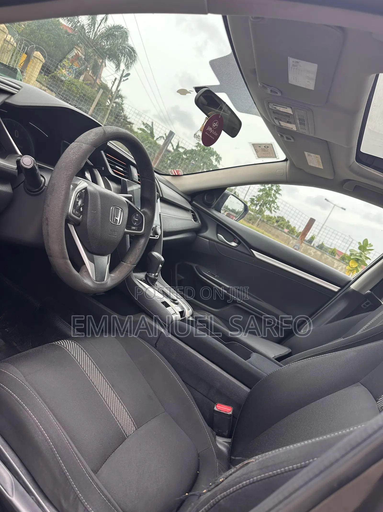 Honda Civic EX 4dr Sedan (2.0L 4cyl) 2017 Black