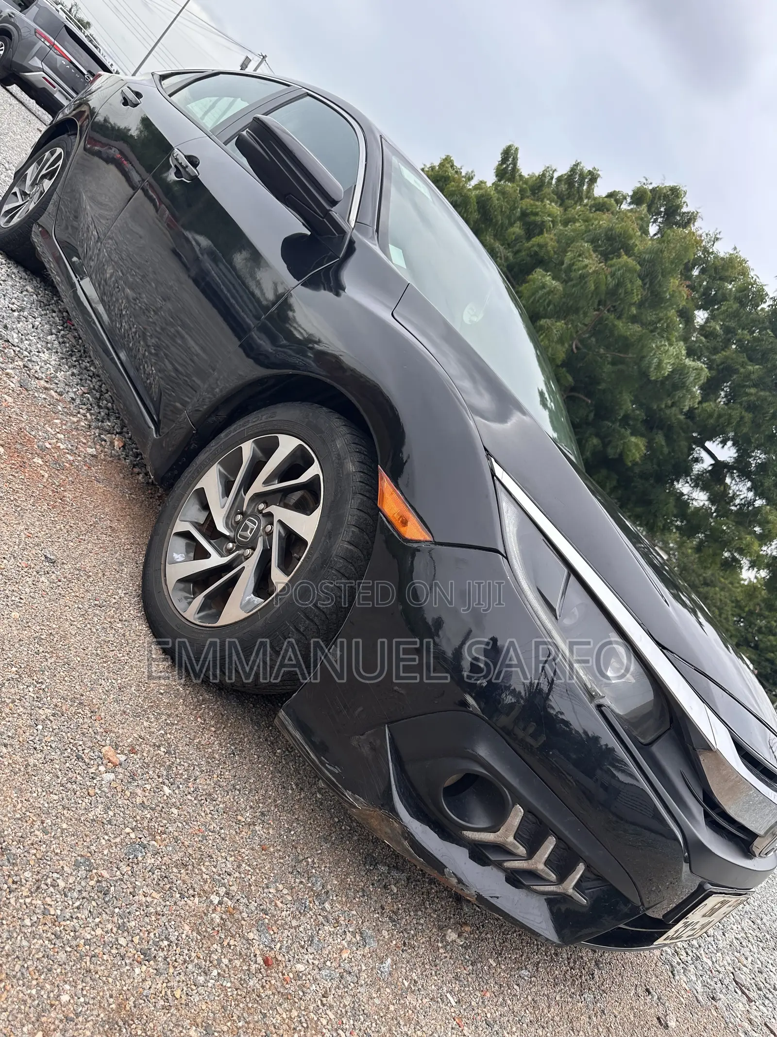 Honda Civic EX 4dr Sedan (2.0L 4cyl) 2017 Black