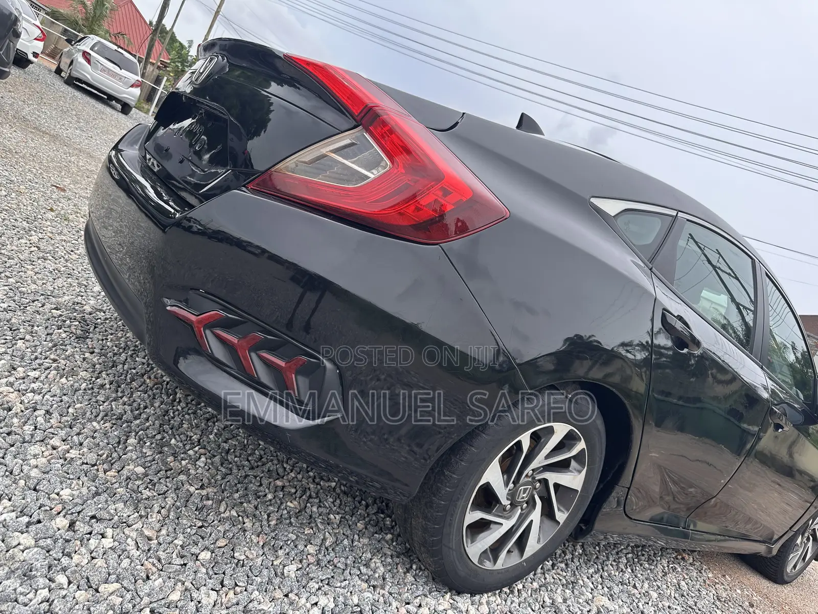 Honda Civic EX 4dr Sedan (2.0L 4cyl) 2017 Black
