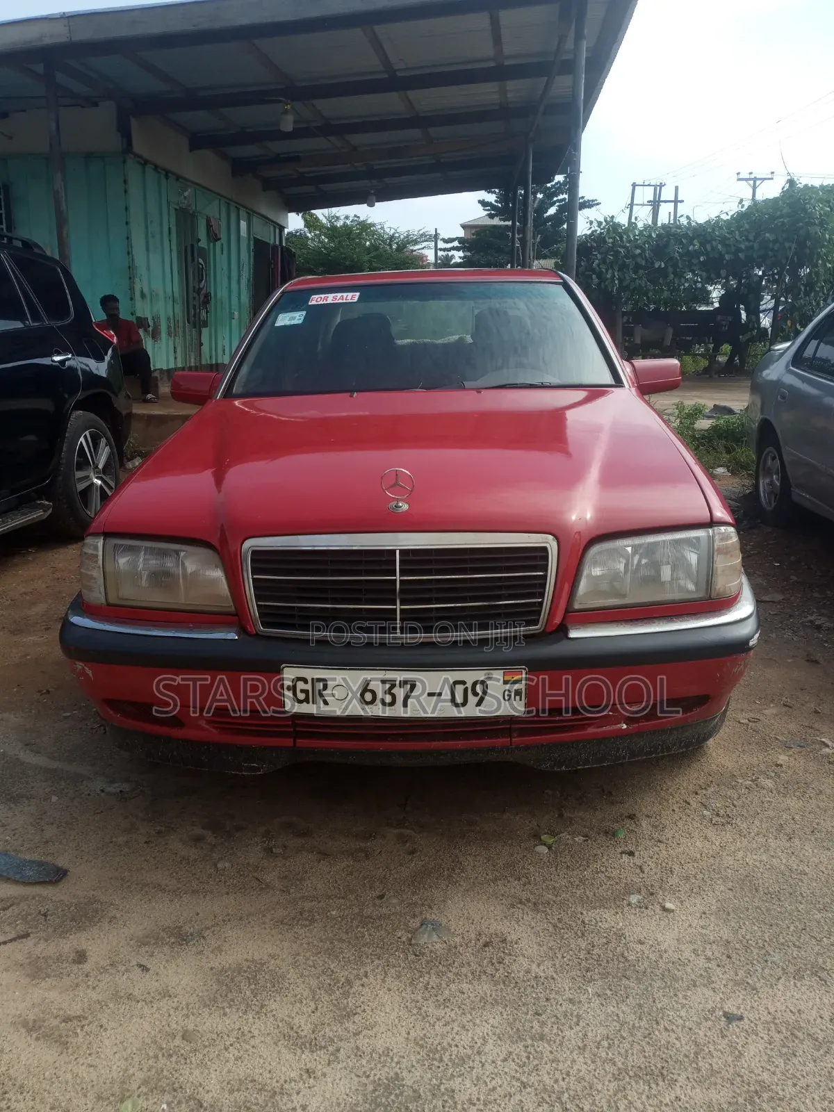 Mercedes-Benz C180 2000 Red