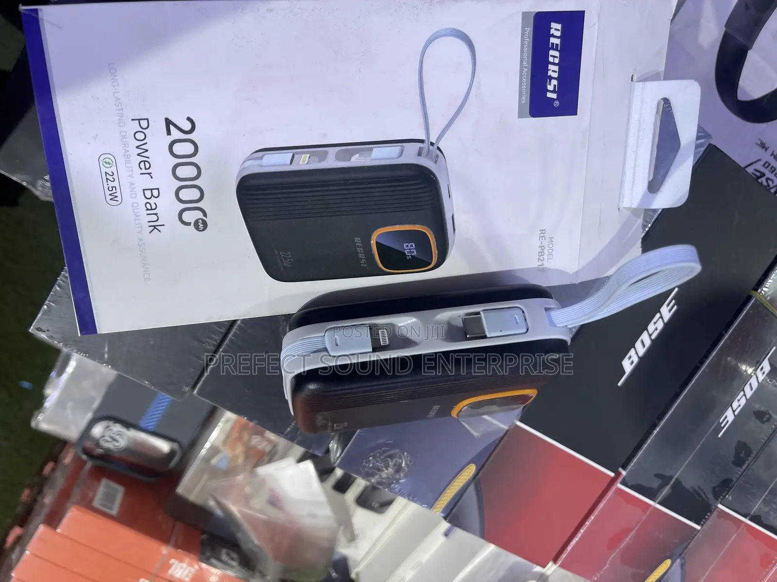 Recrsi 20000mah Portable Power Bank – Fast Charge Backup Battery