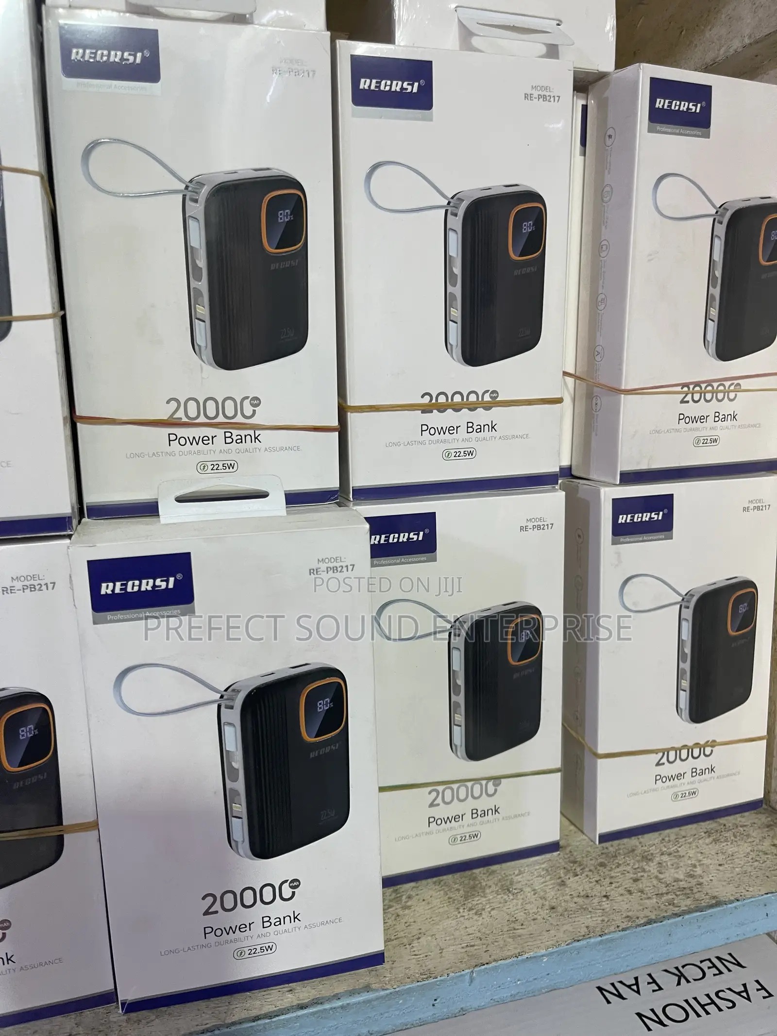 Recrsi 20000mah Portable Power Bank – Fast Charge Backup Battery