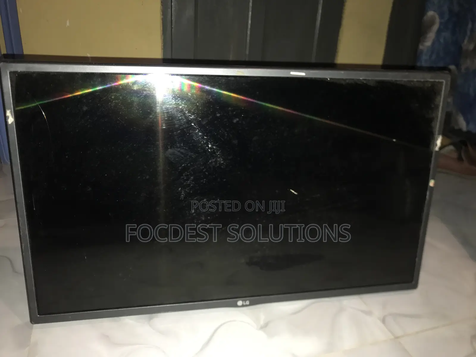 Lg Flat Screen Tv With Broken Screen