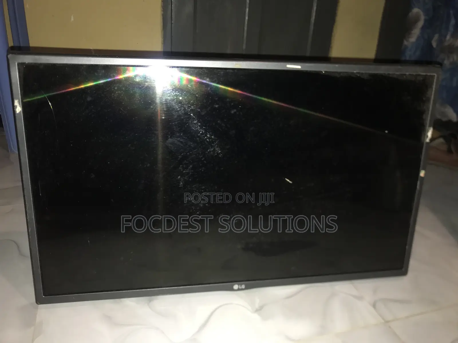 Lg Flat Screen Tv With Broken Screen