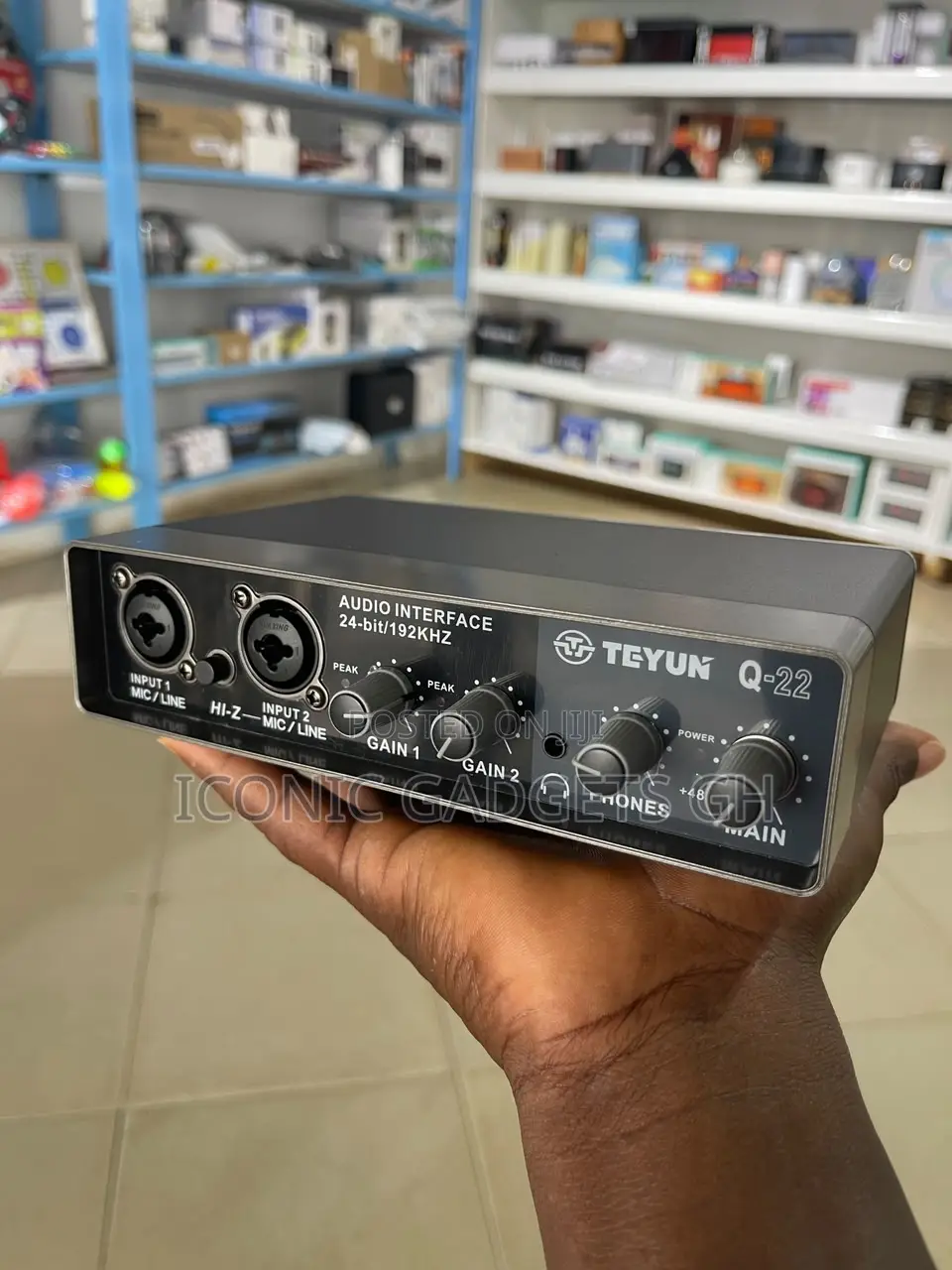 Professional 2-Channel Usb Audio Interface for Studio Recording
