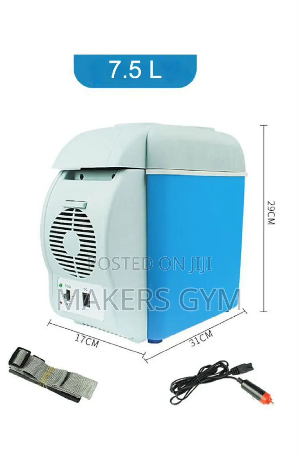 35w 7.5l Portable Personal Mini Fridge Cooler Warmer Car Refrigerator