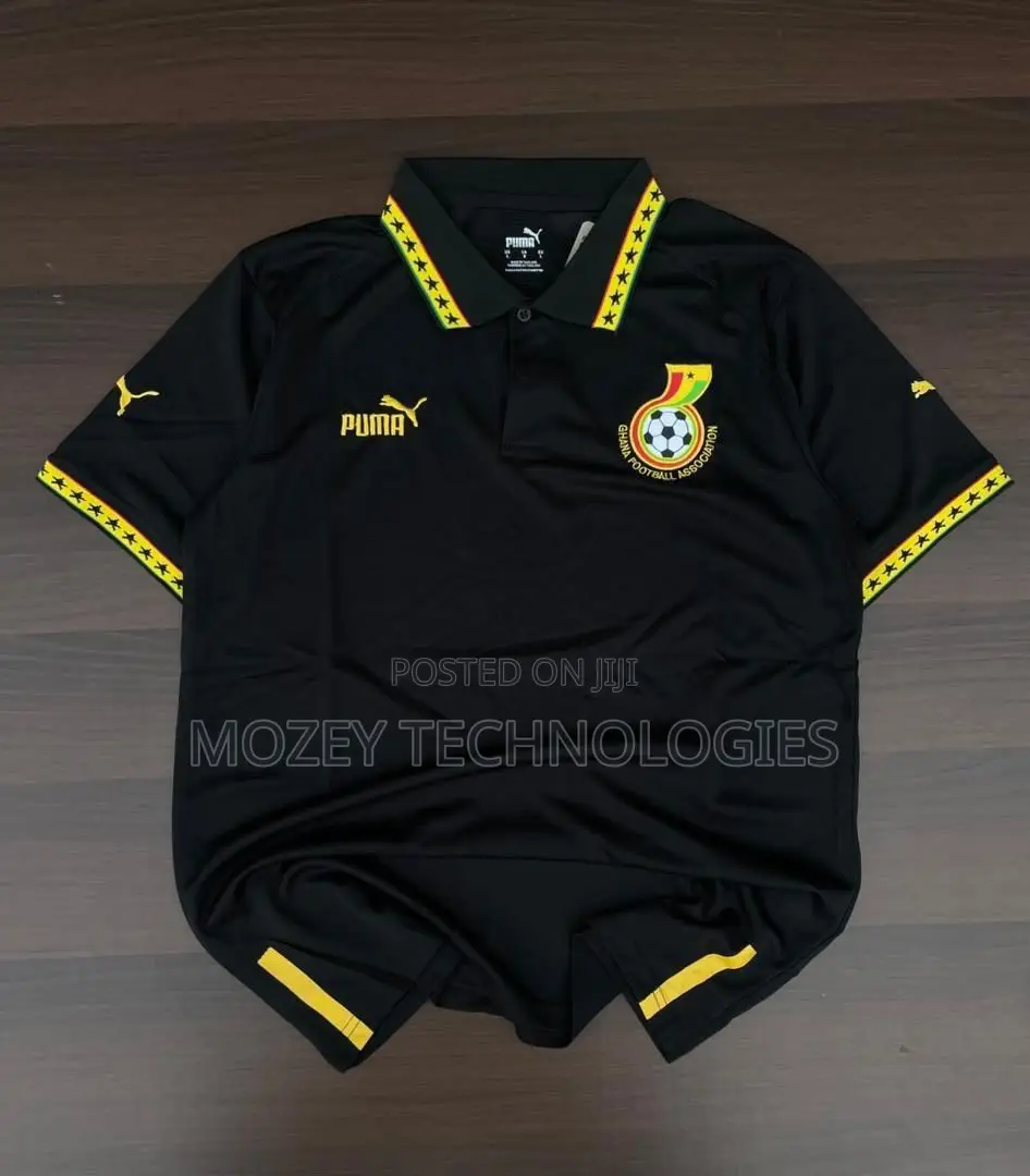 Puma Ghana Black Stars Fa Polo Shirt
