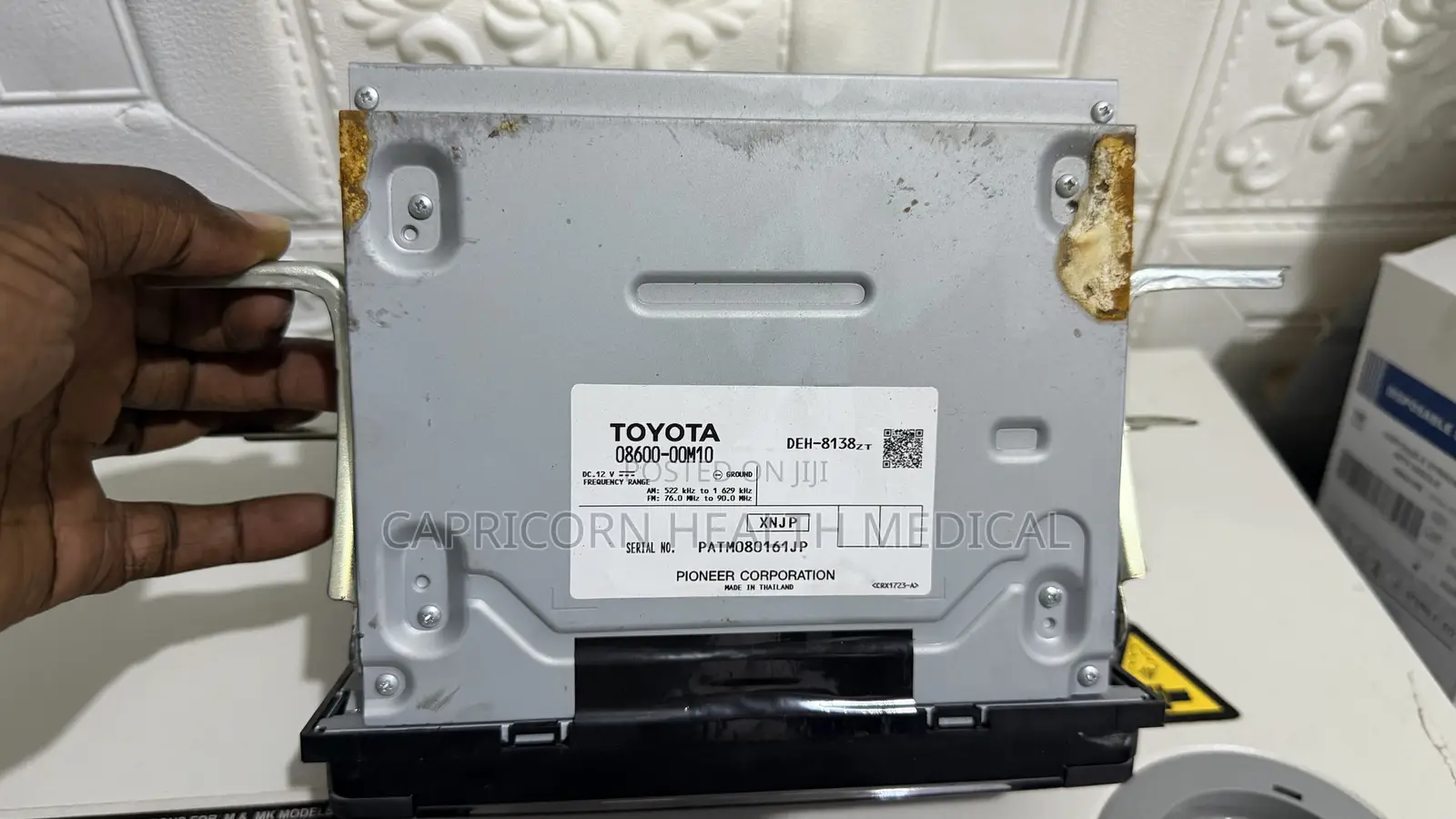 Toyota Vitz Car Tape + Frame